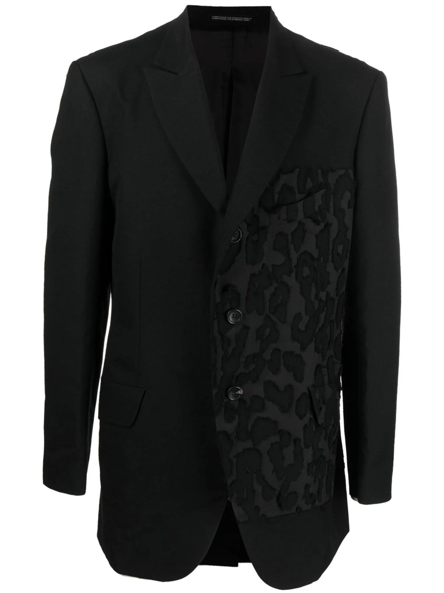 single-breasted blazer