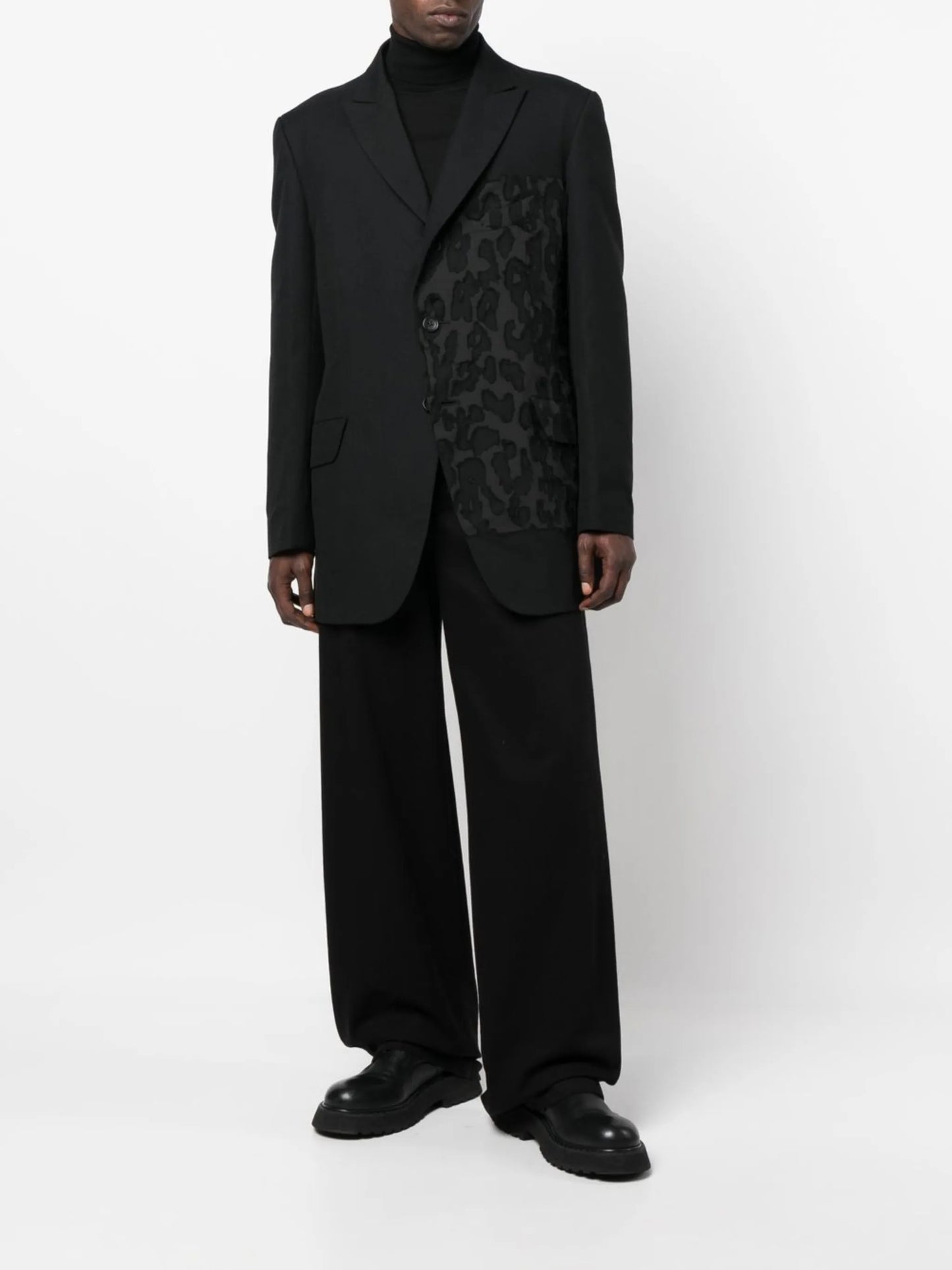 single-breasted blazer