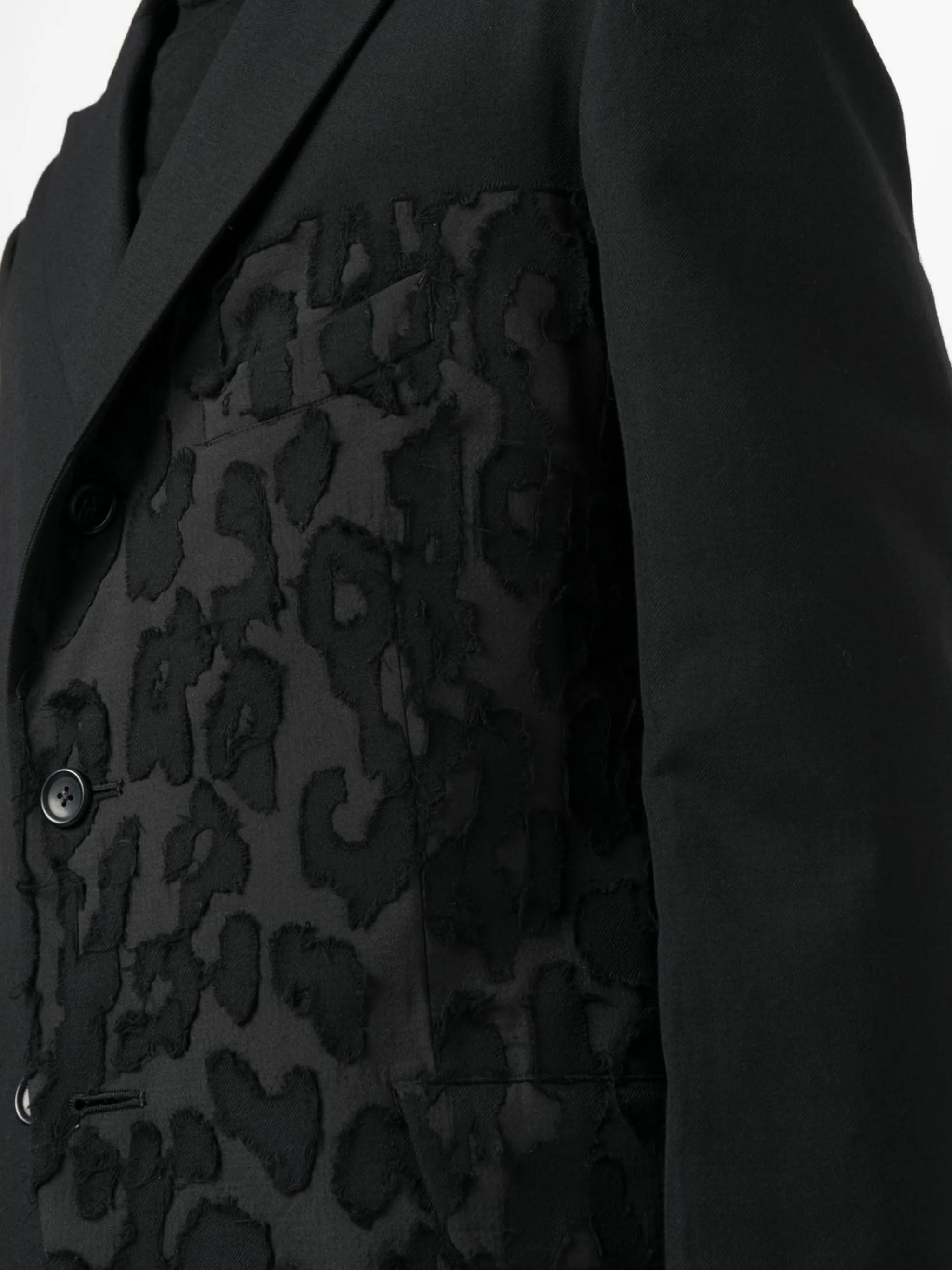 single-breasted blazer