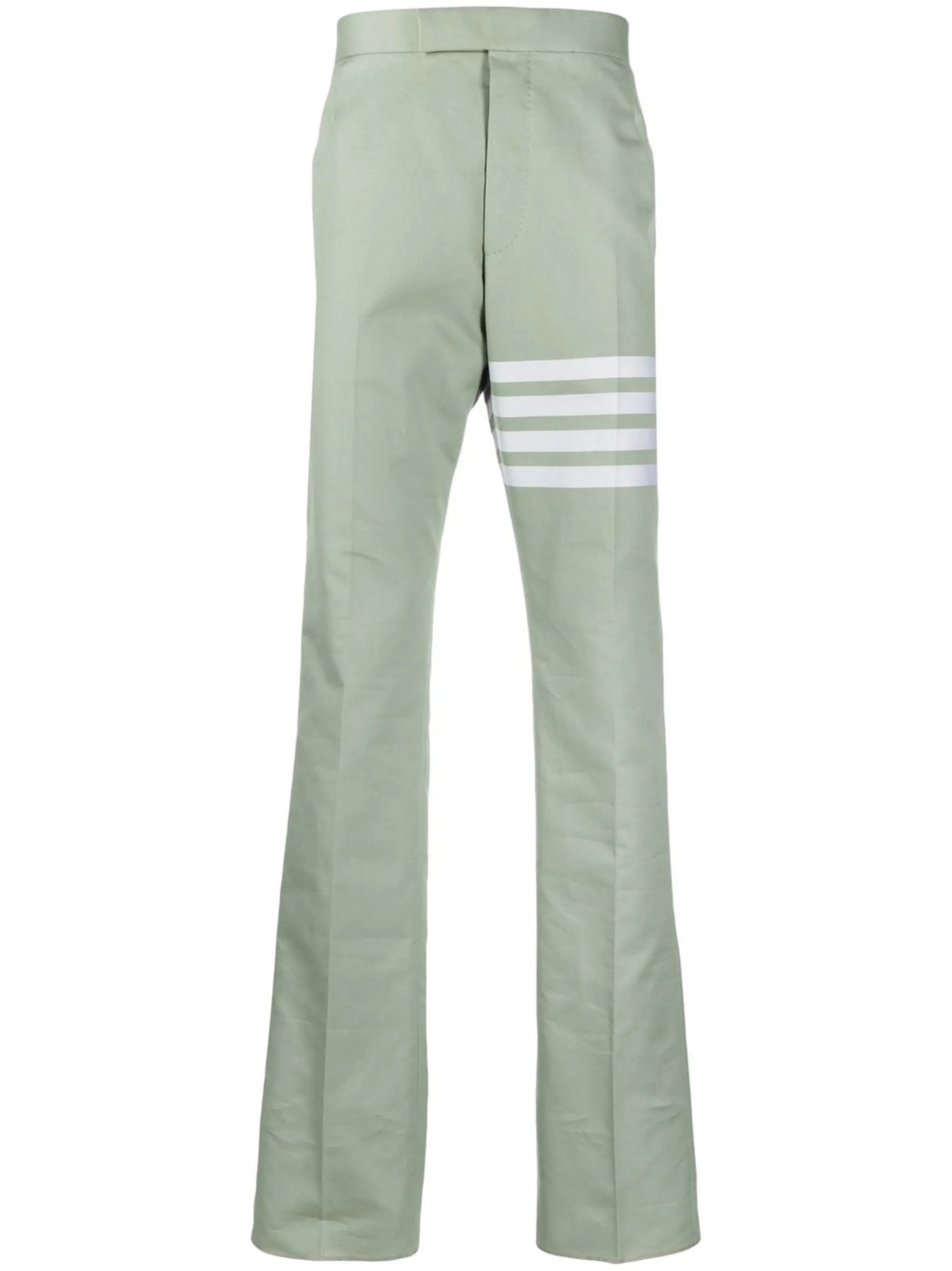 4 Bar Stripe cropped tailored trousers