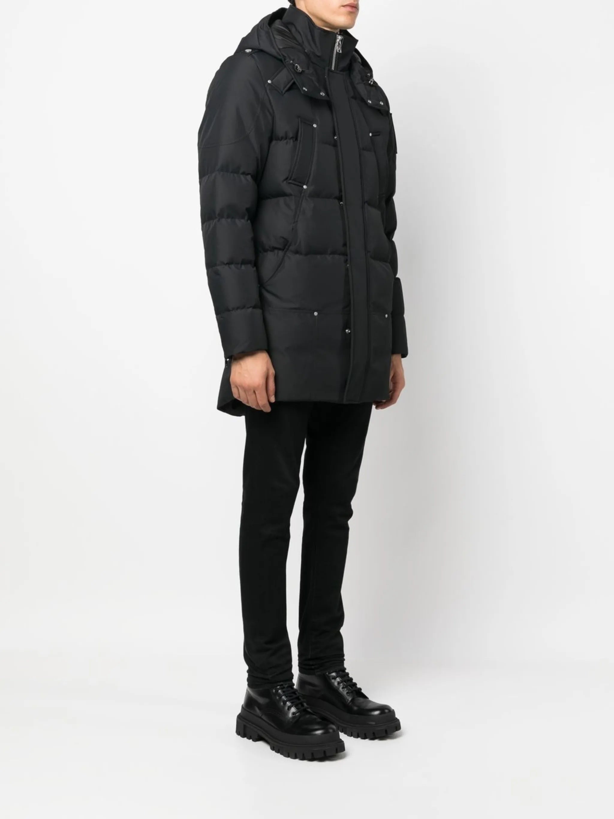 Cloud hooded coat