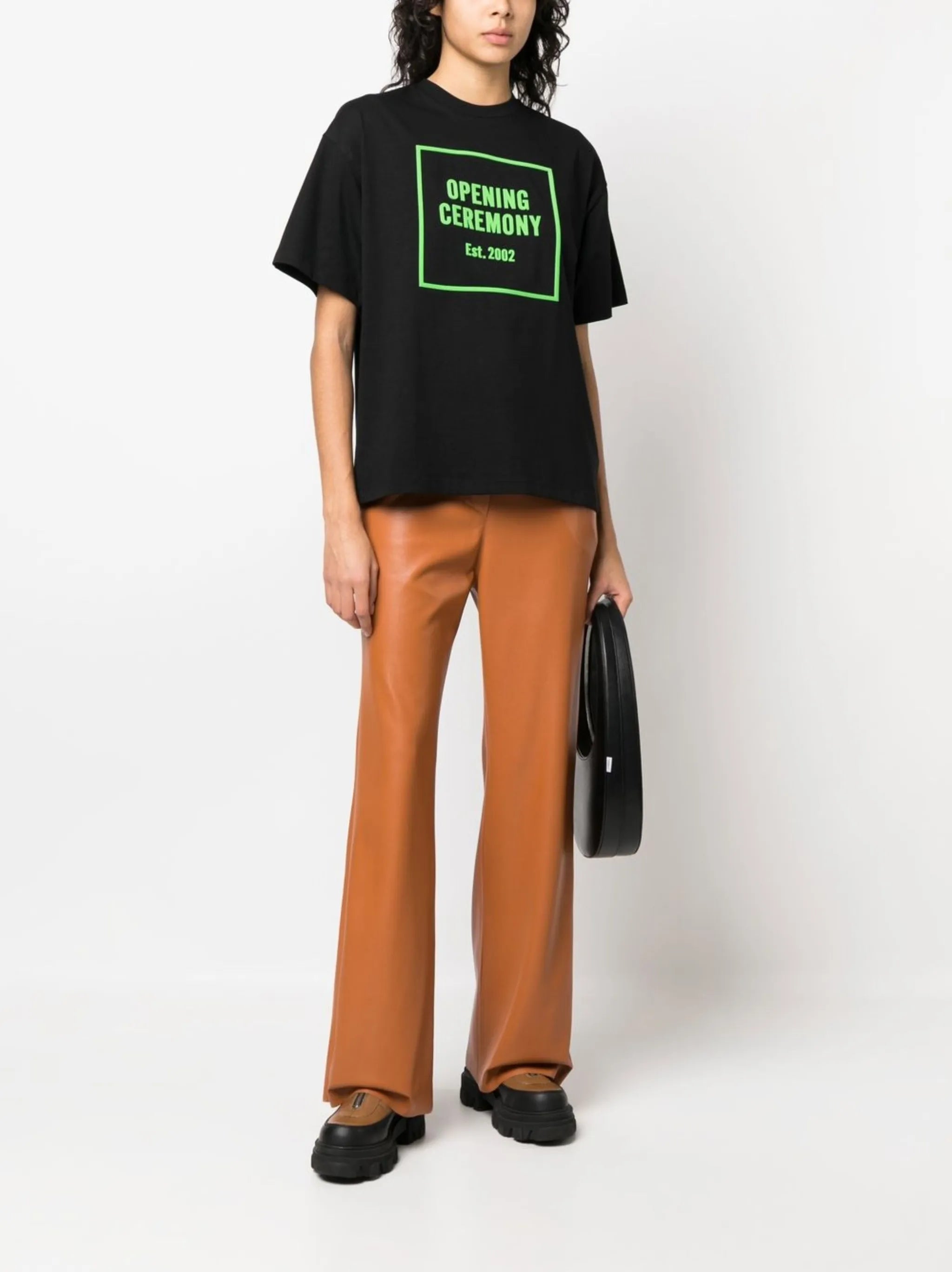 logo-print cotton T-shirt