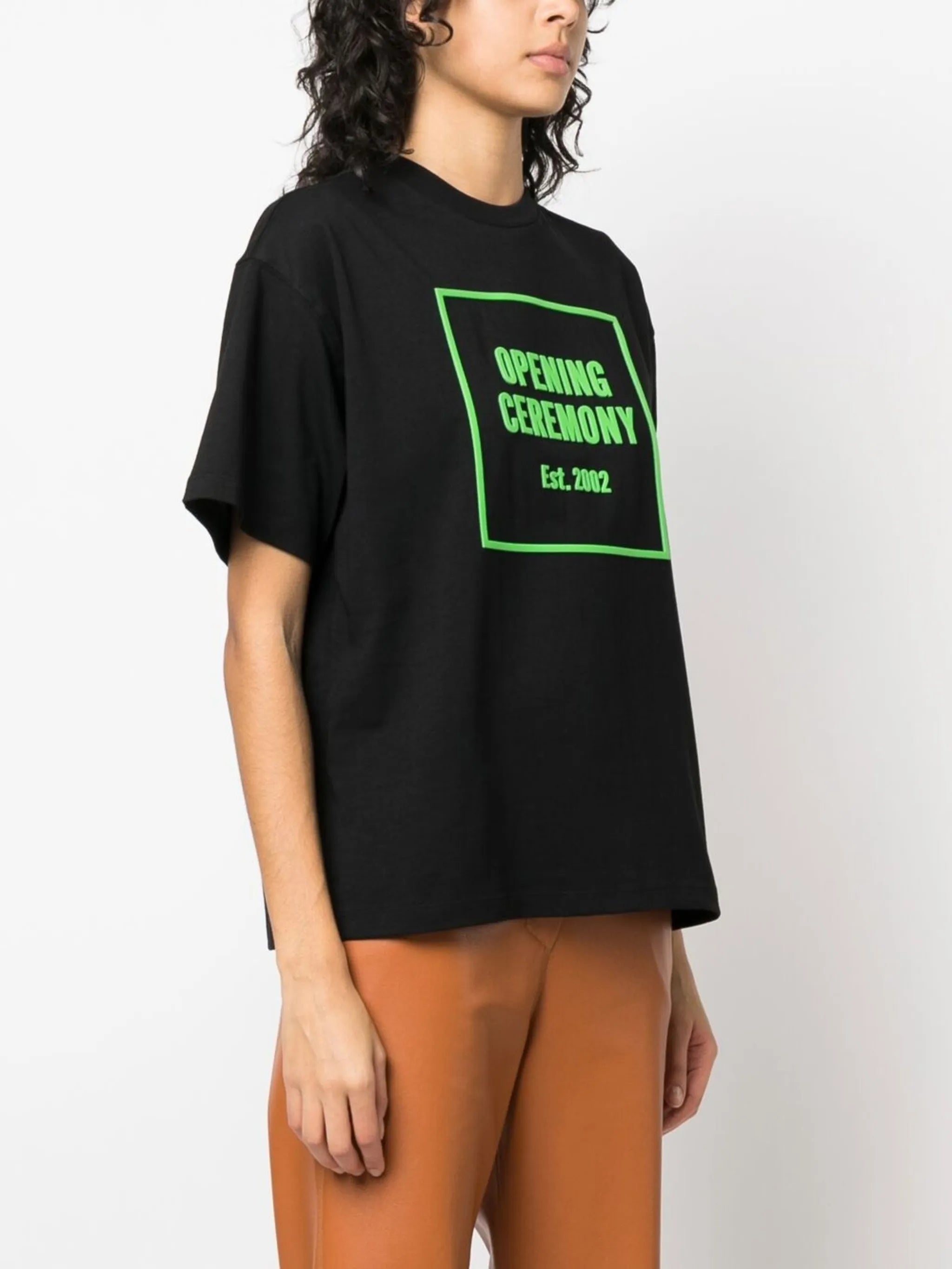 logo-print cotton T-shirt