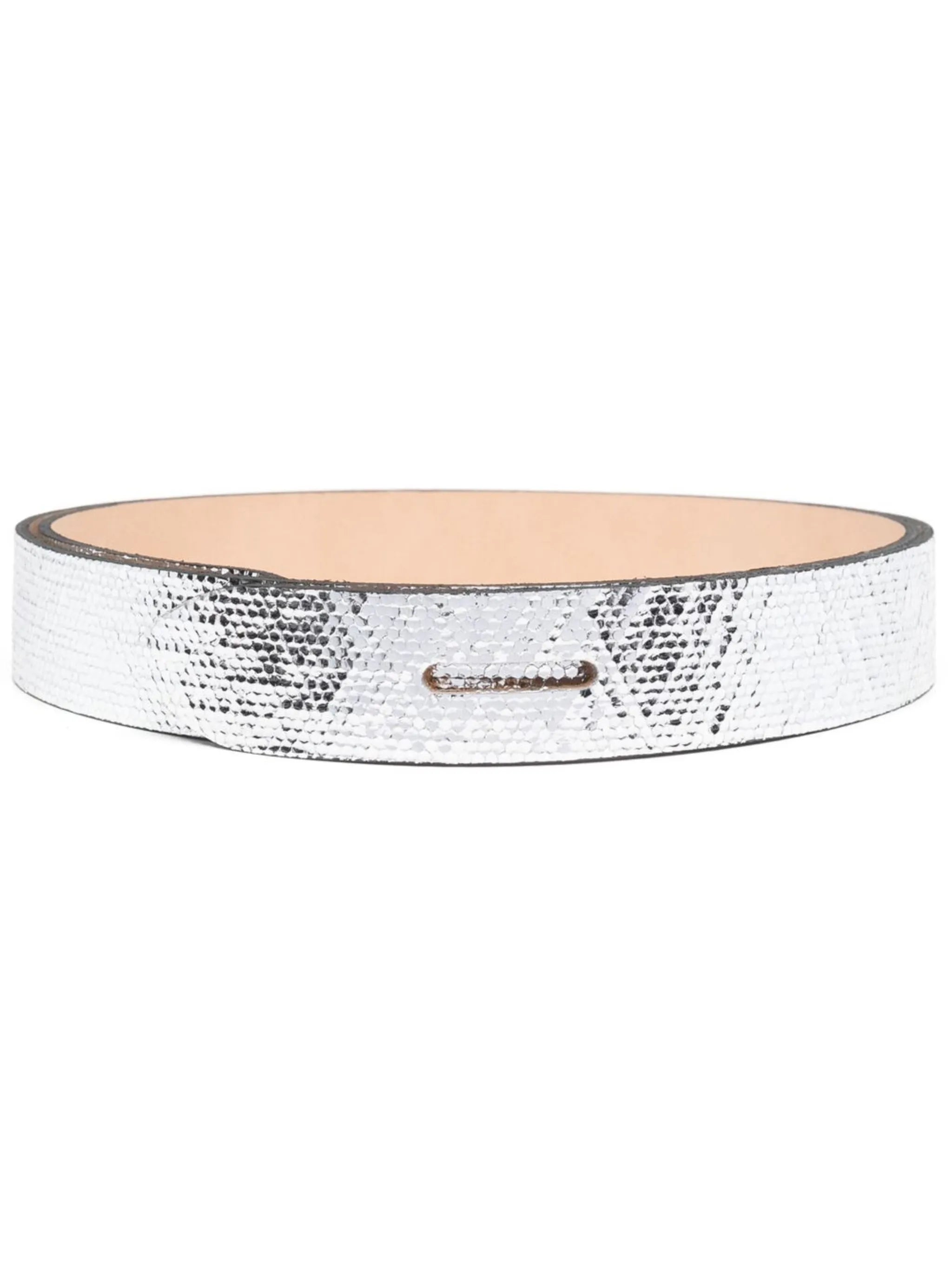 Lecce metallic knot belt