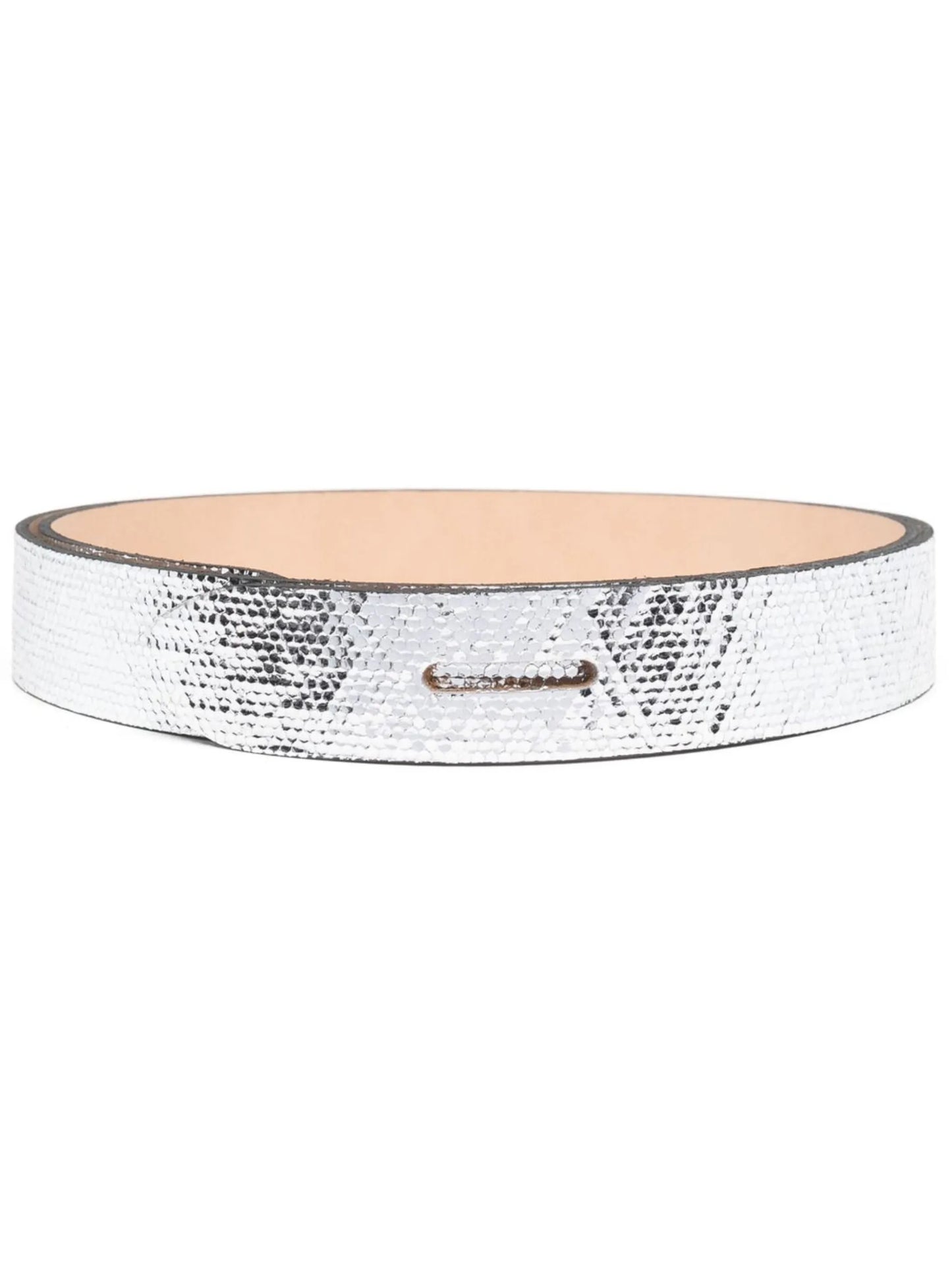 Lecce metallic knot belt