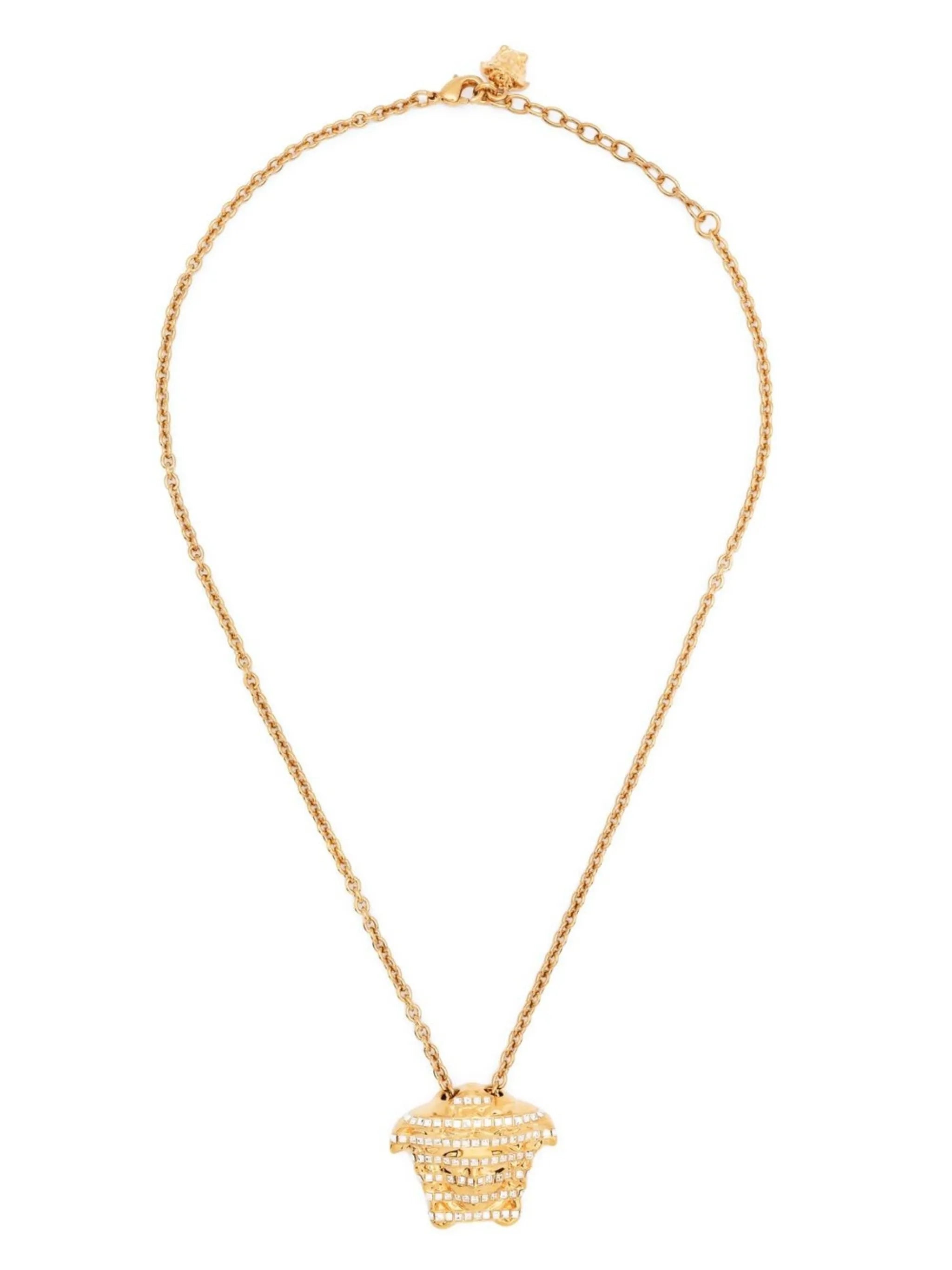 crystal-embellished necklace