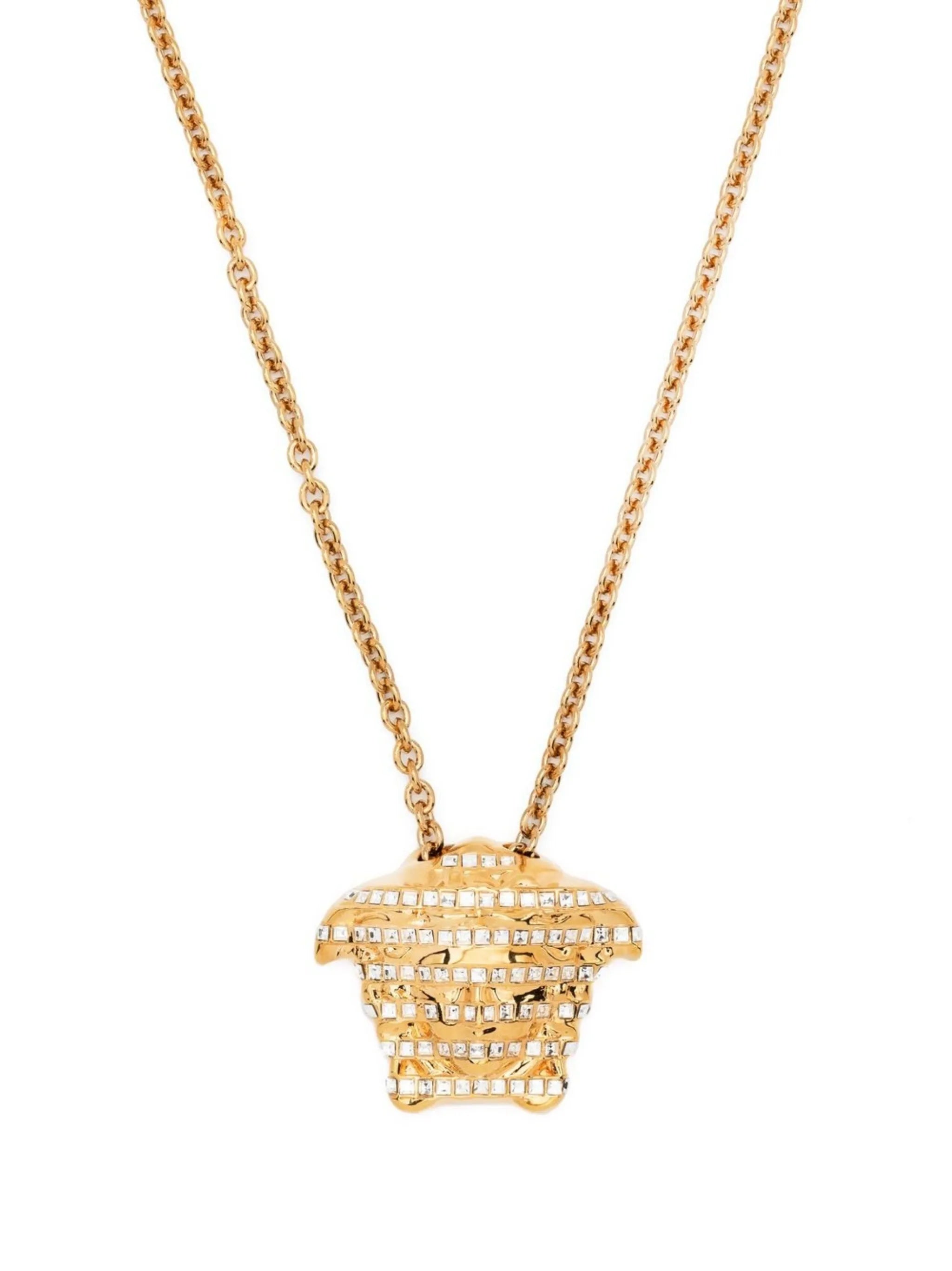 crystal-embellished necklace