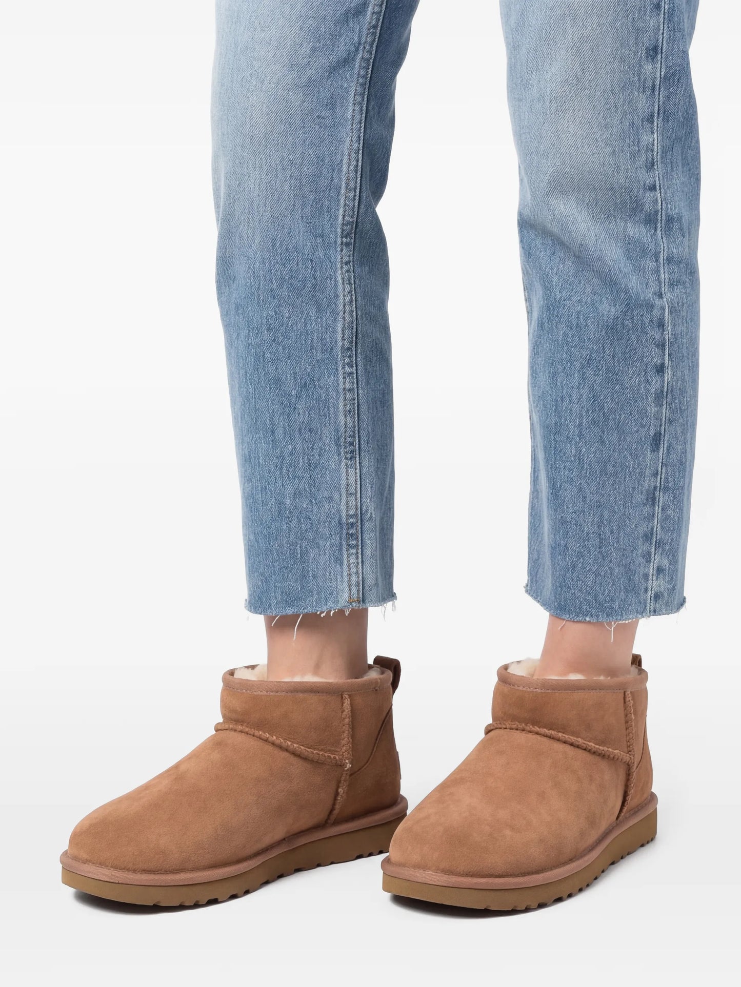 Ultra Mini suede boots