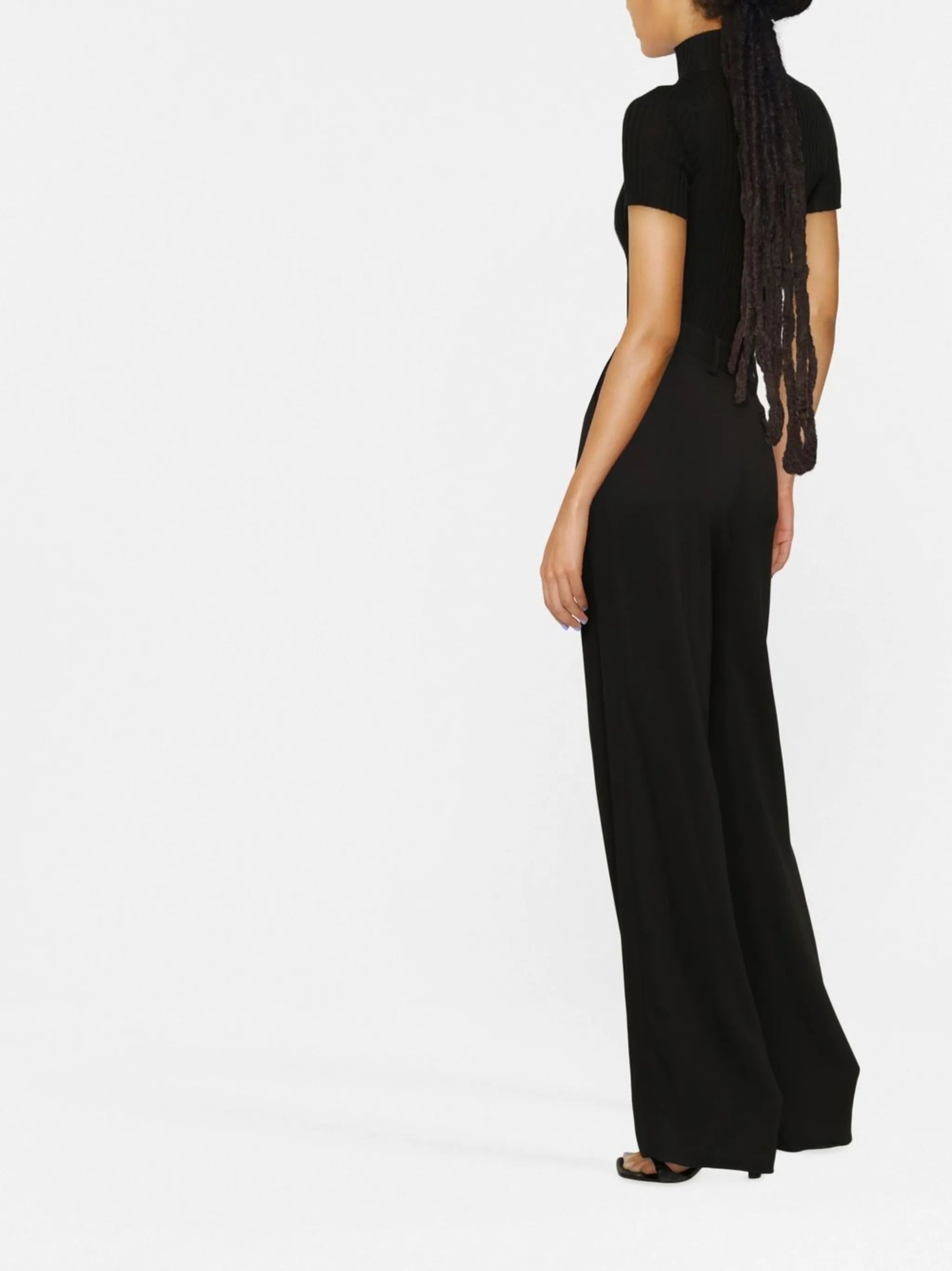 ribbed-knit virgin-wool body
