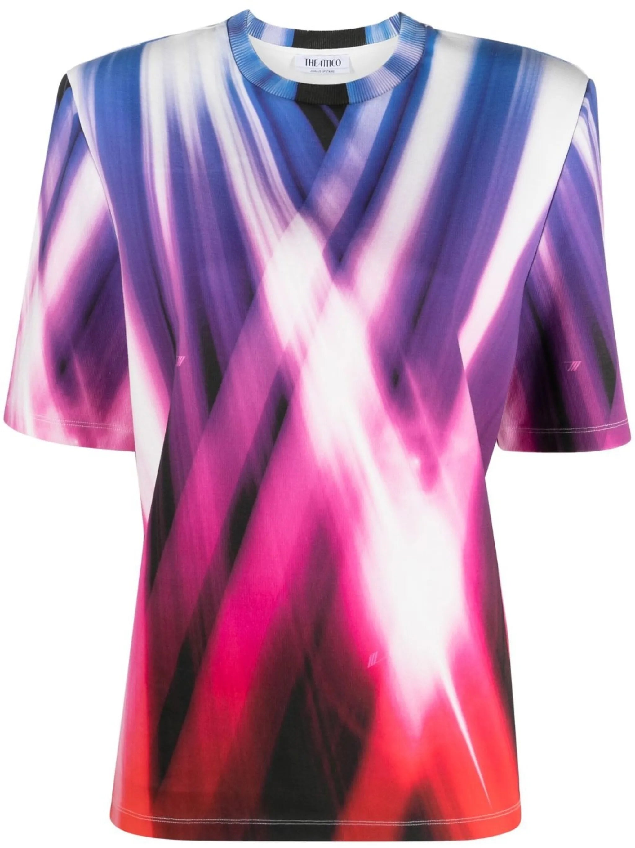 graphic-print short-sleeved T-shirt
