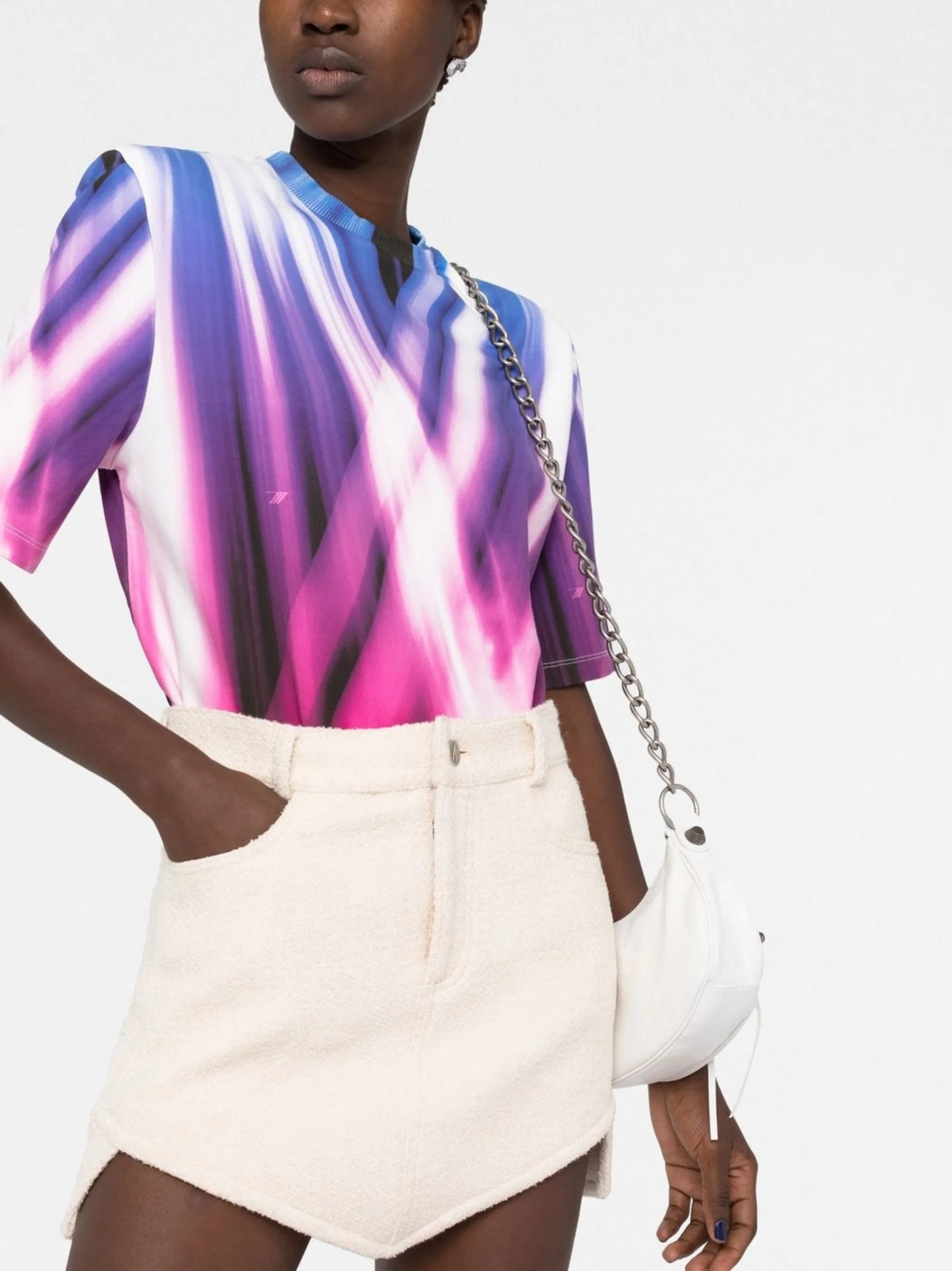 graphic-print short-sleeved T-shirt