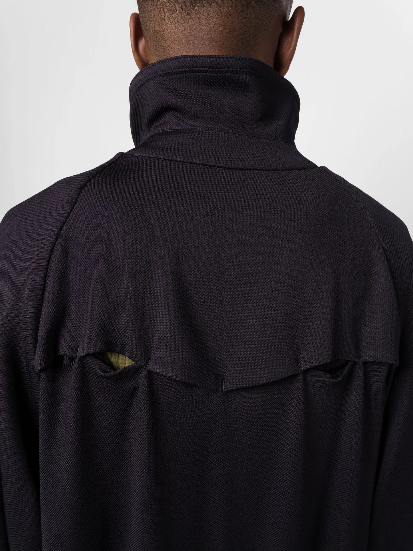 Ria high-neck trench coat