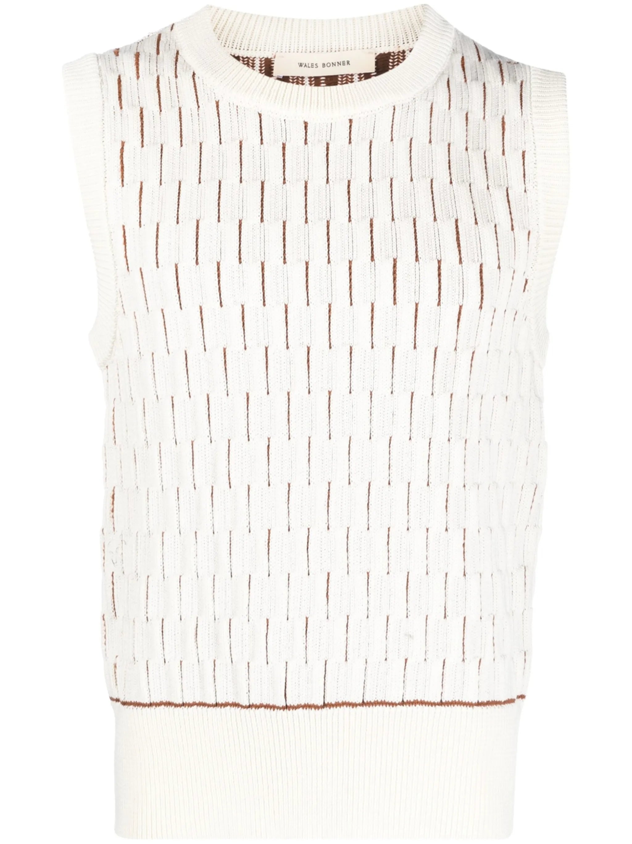 Legacy knitted tank top