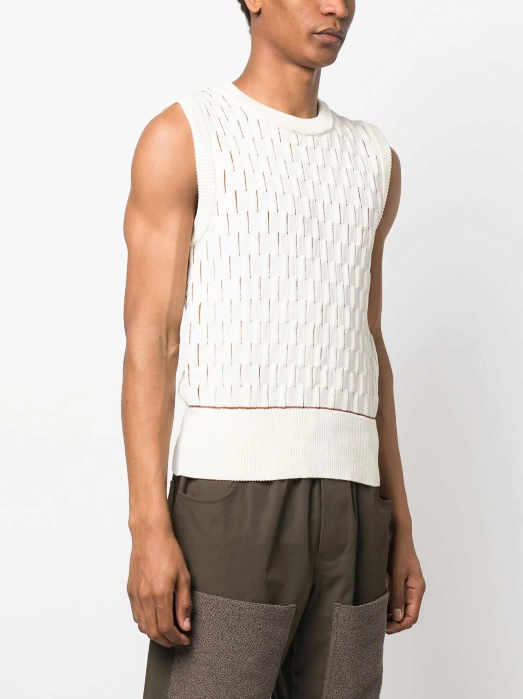 Legacy knitted tank top