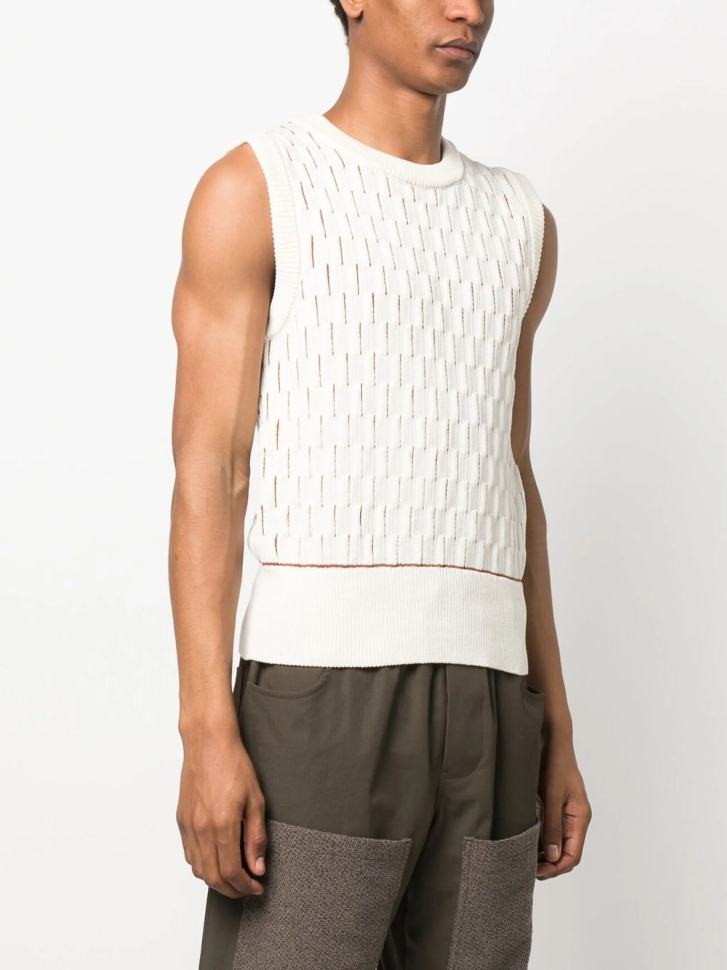 Legacy knitted tank top