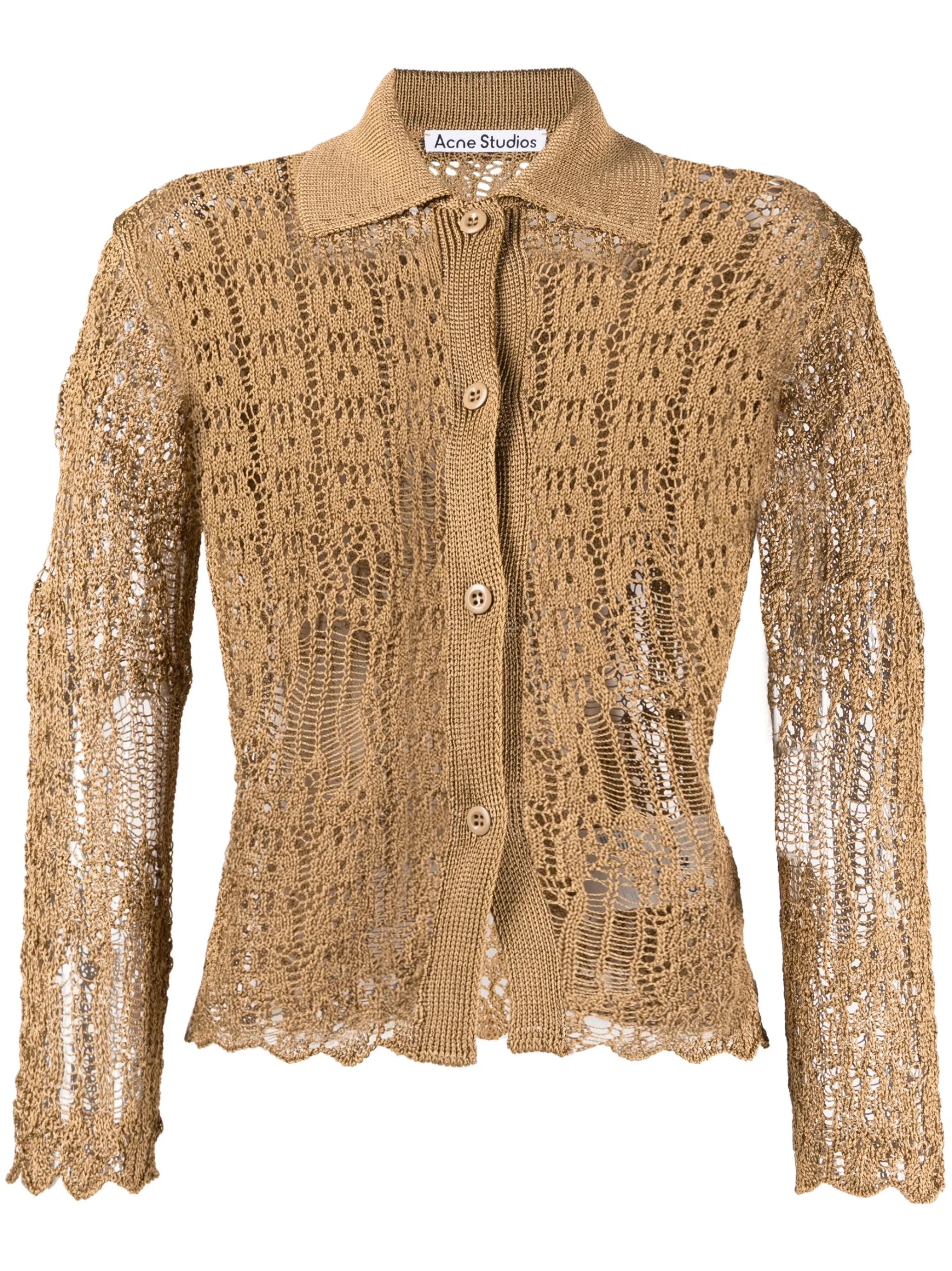 Kapia open-knit cardigan