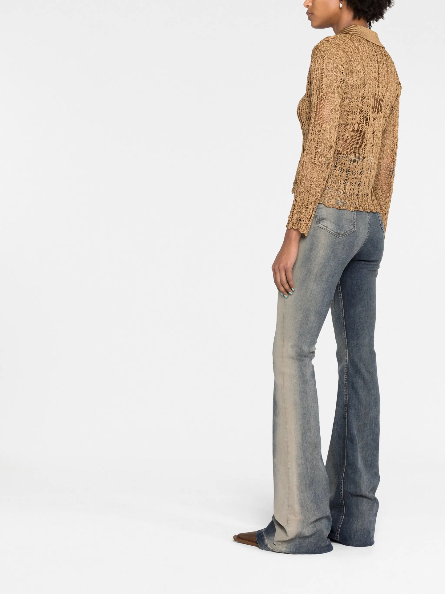 Kapia open-knit cardigan