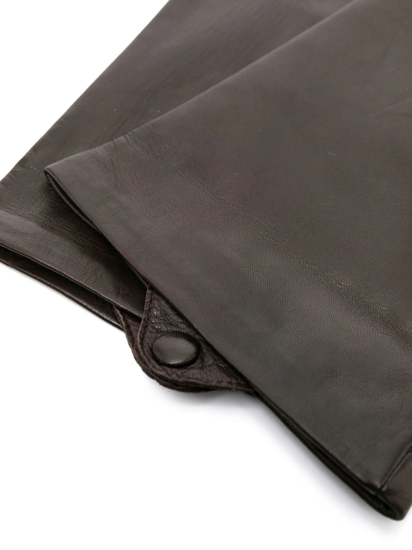 Lora long leather gloves