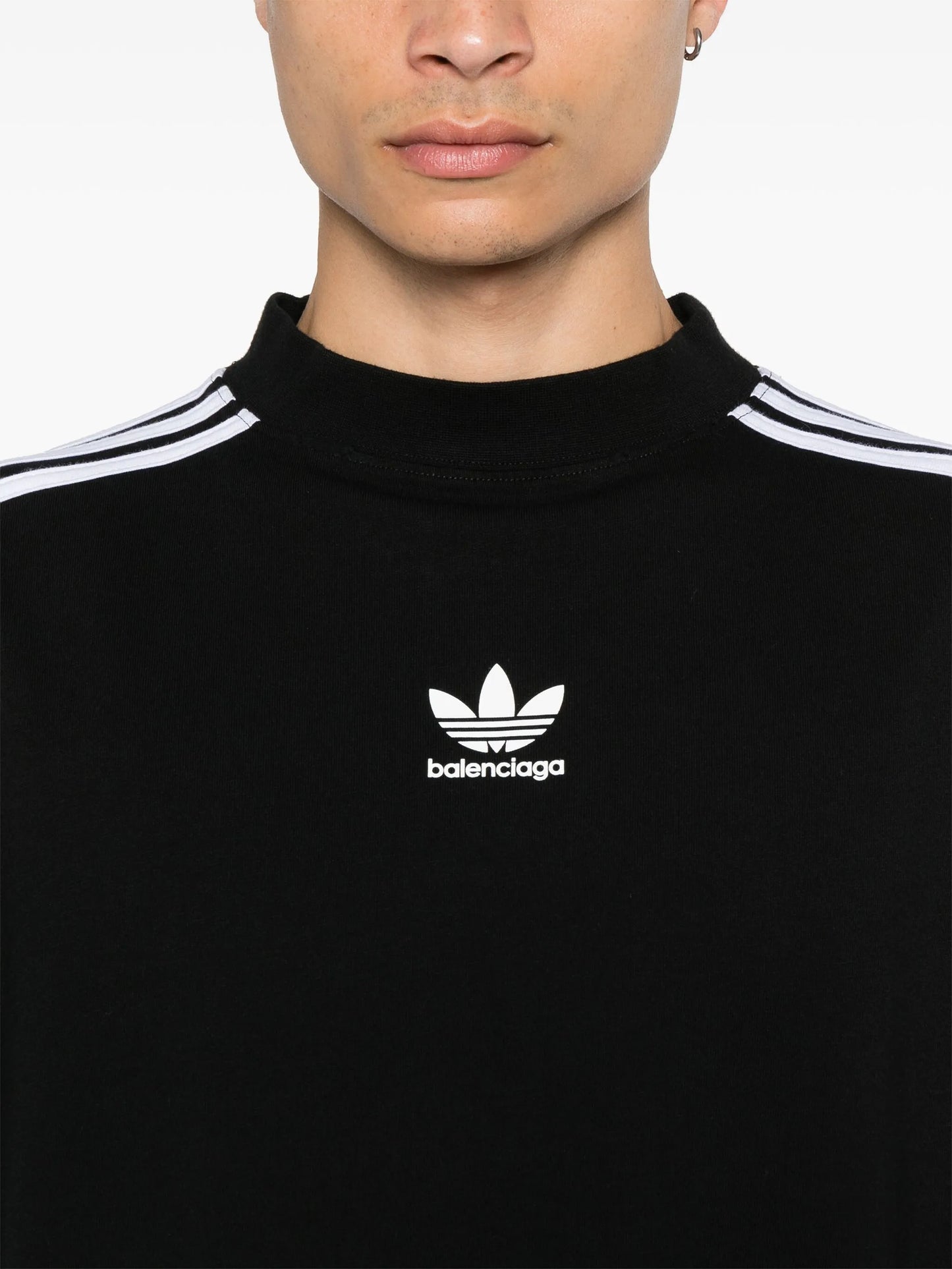 x adidas Trefoil-print T-shirt