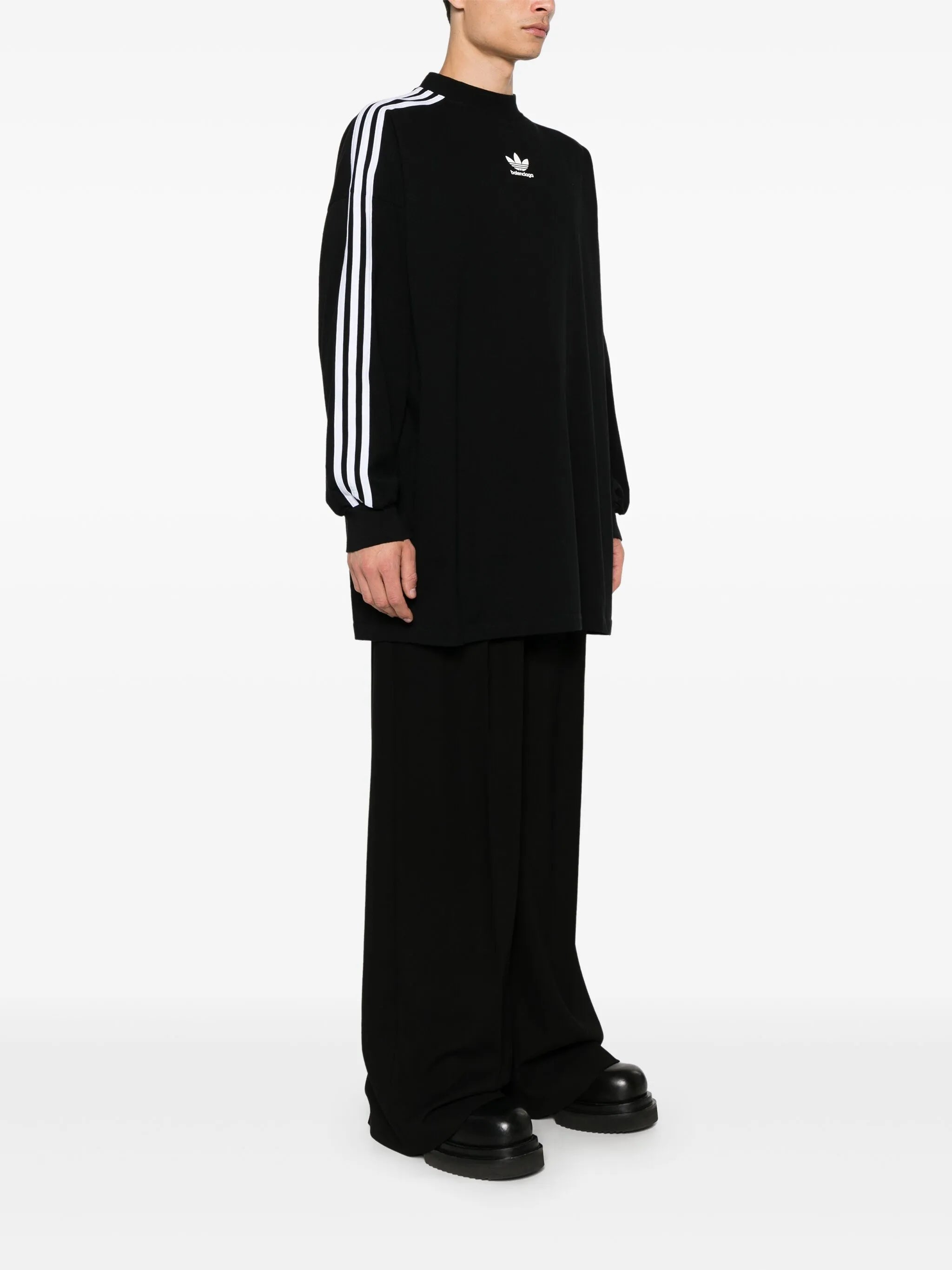 x adidas Trefoil-print T-shirt