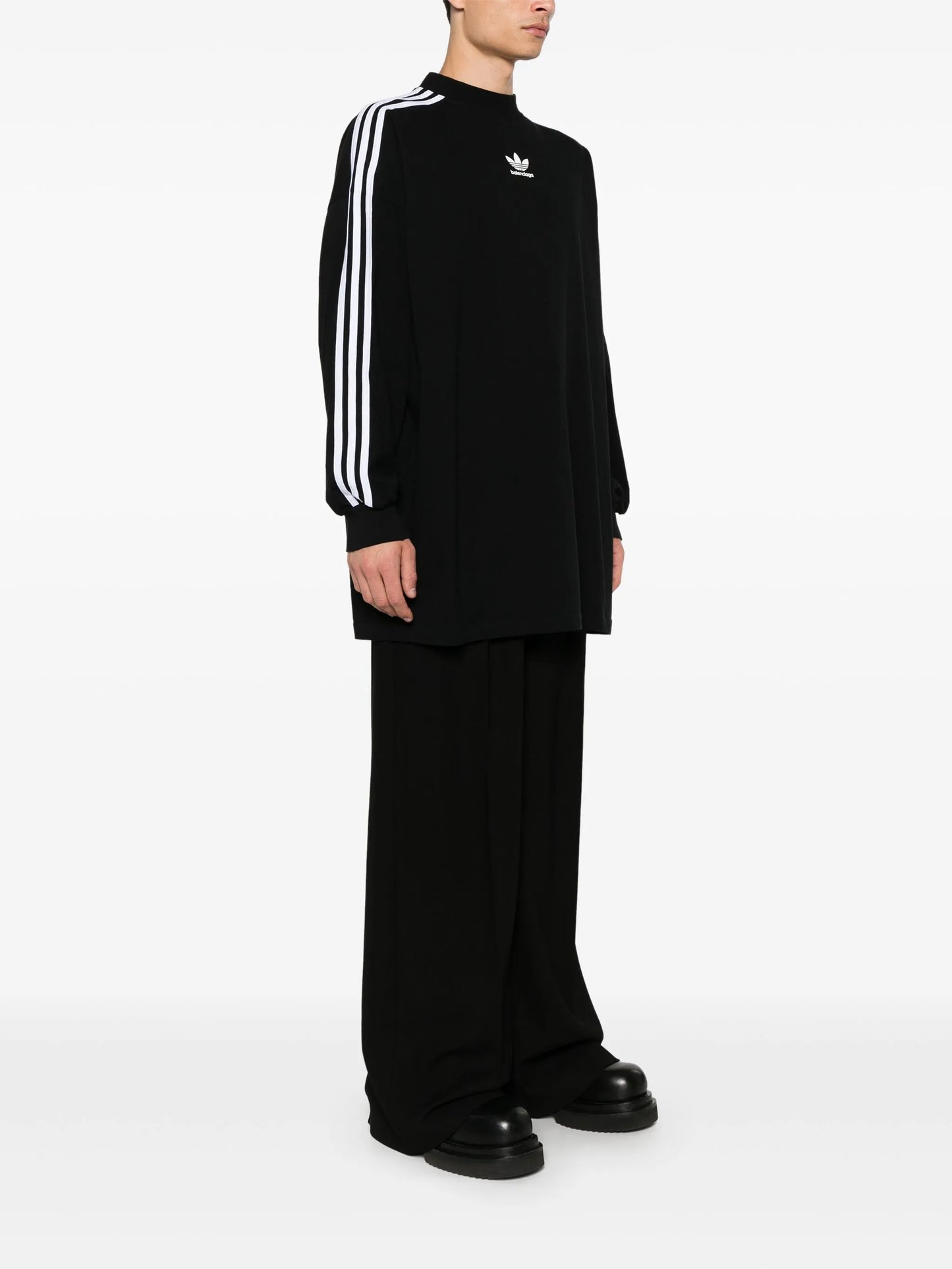 x adidas Trefoil-print T-shirt