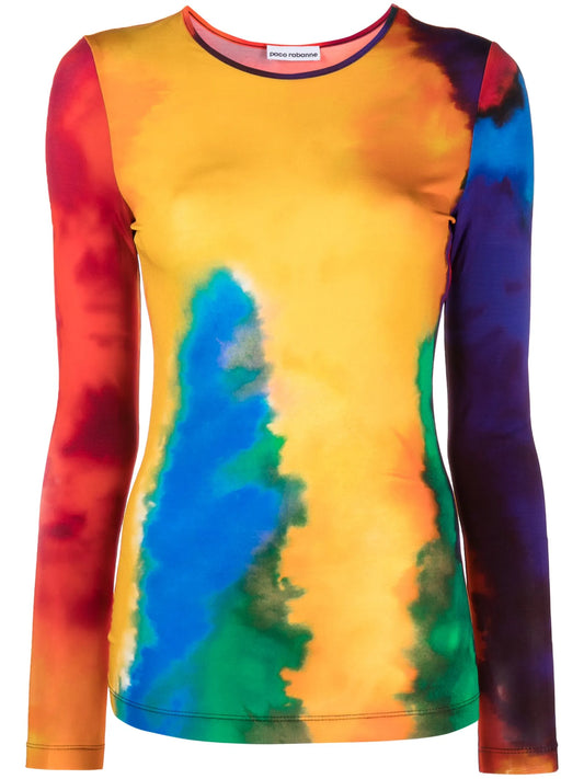 Bodyline long-sleeved top