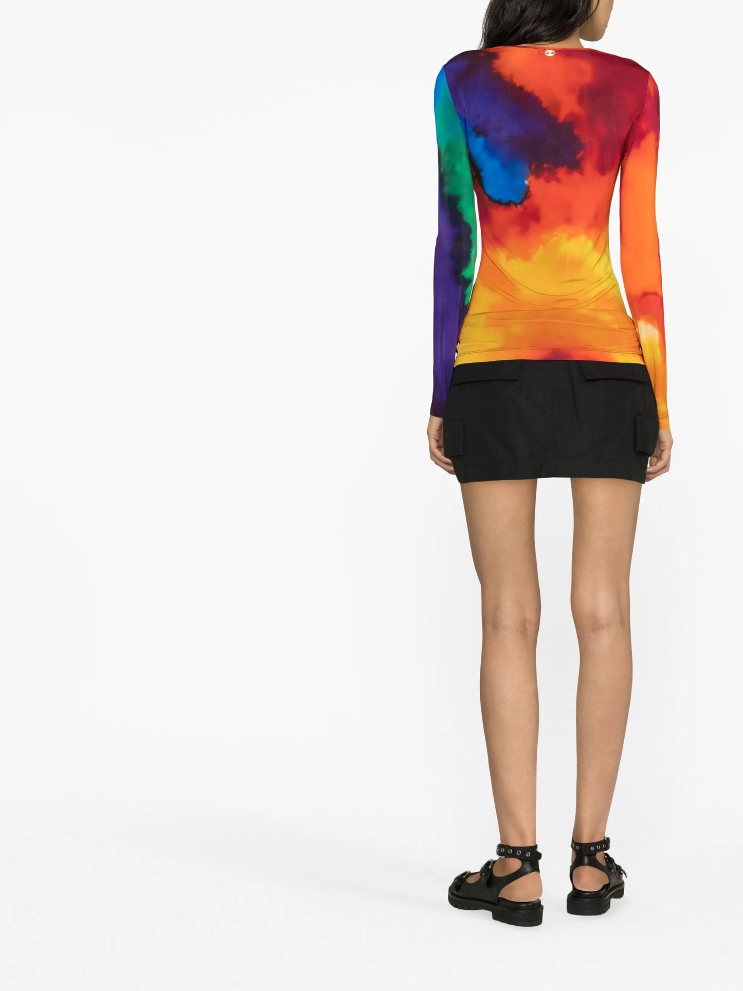 Bodyline long-sleeved top