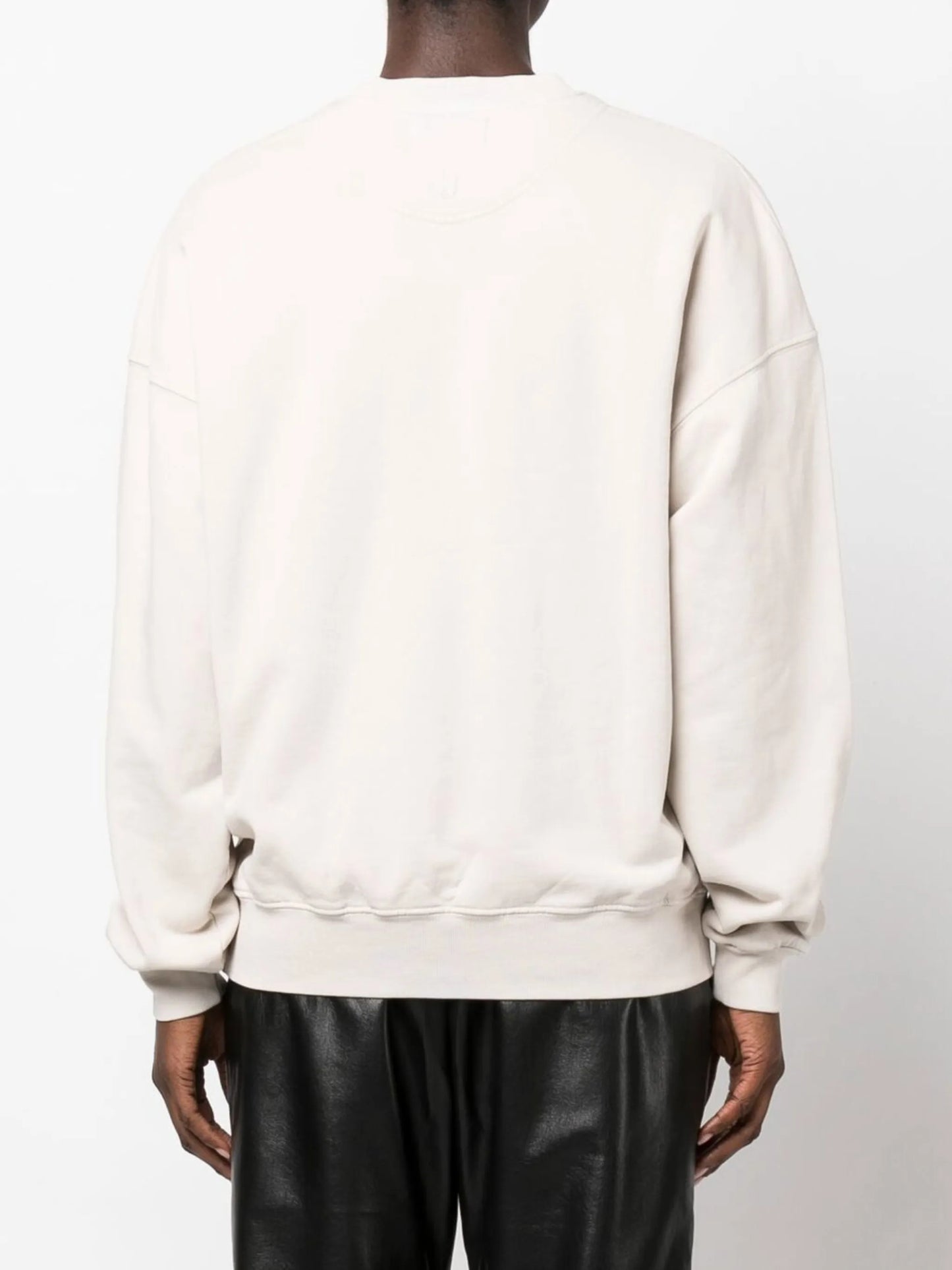graphic-print crew neck sweatshirt