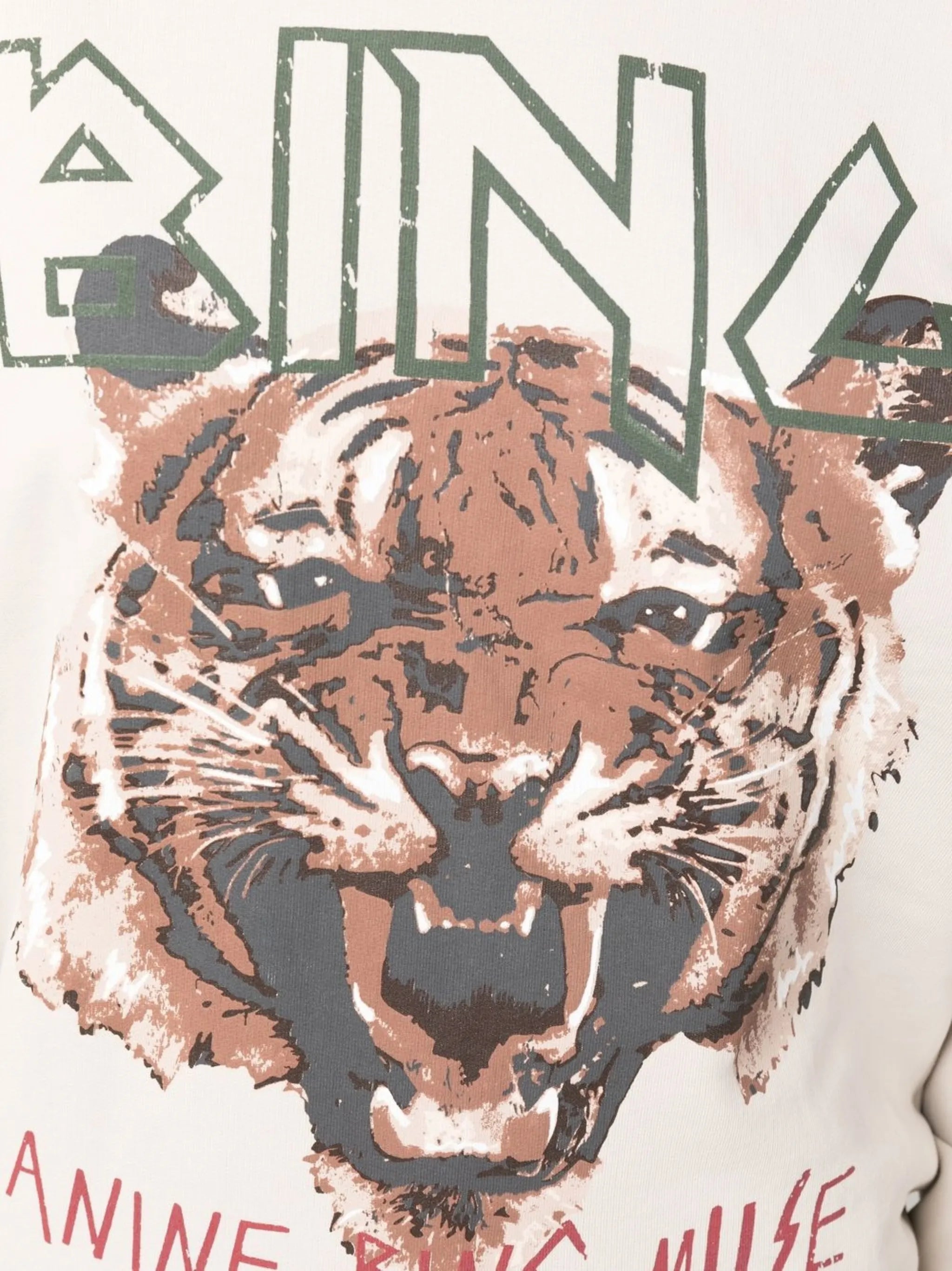 graphic-print crew neck sweatshirt