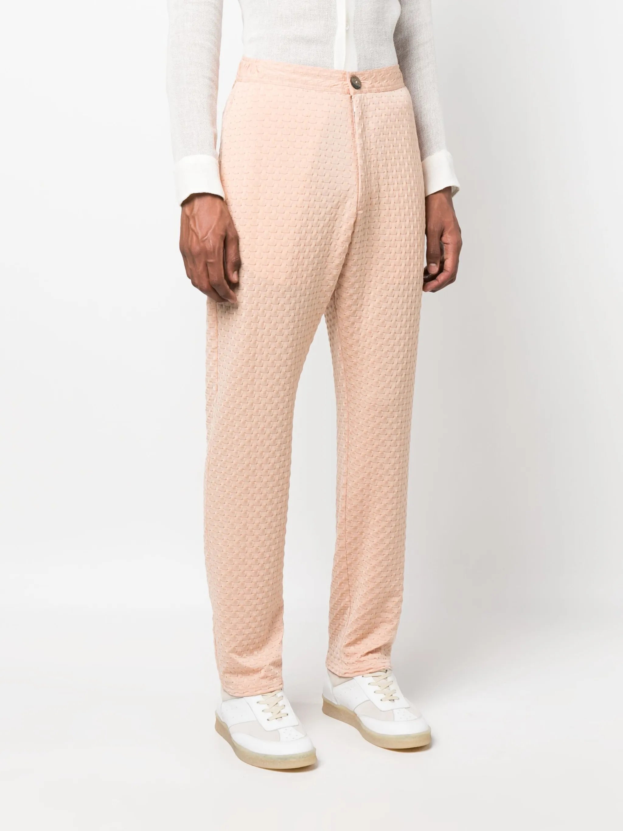 straight-leg trousers