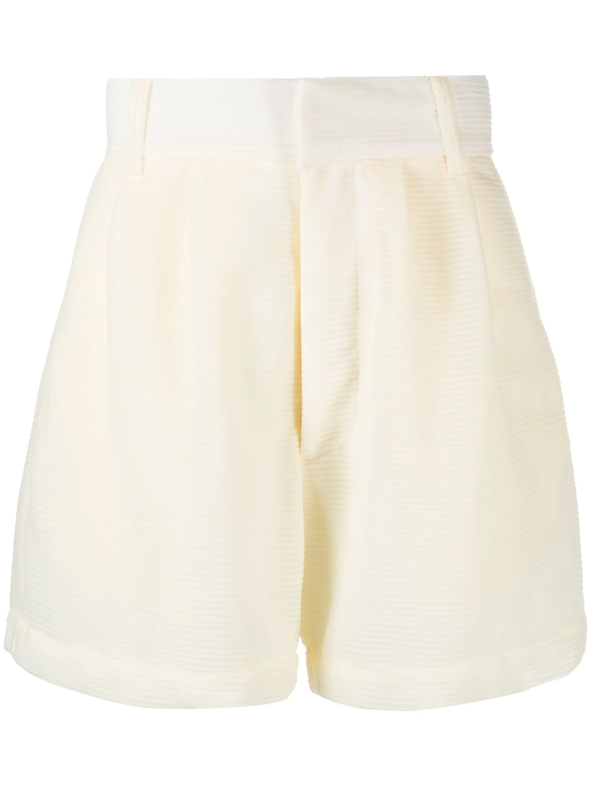 Freedom pleated tailored shorts