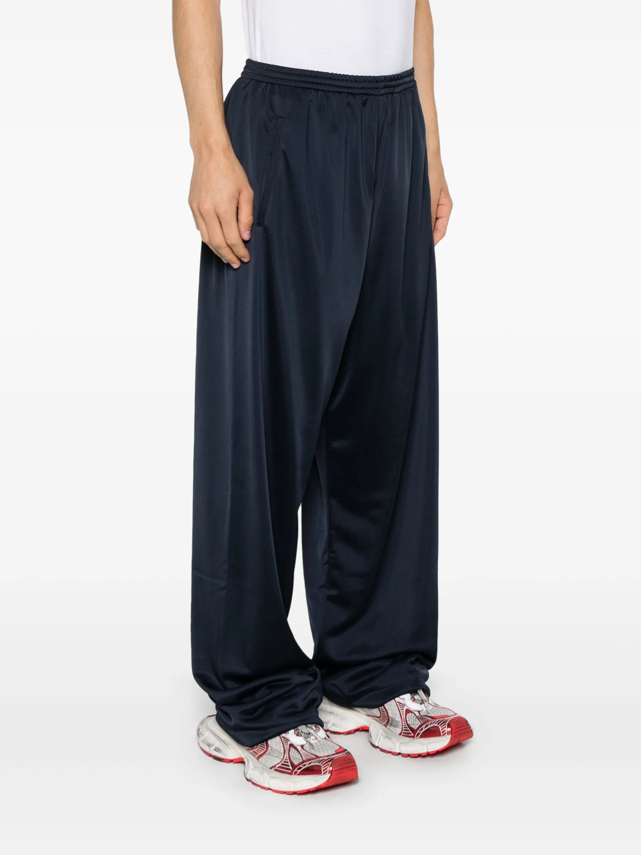 drawstring-fastening track pants