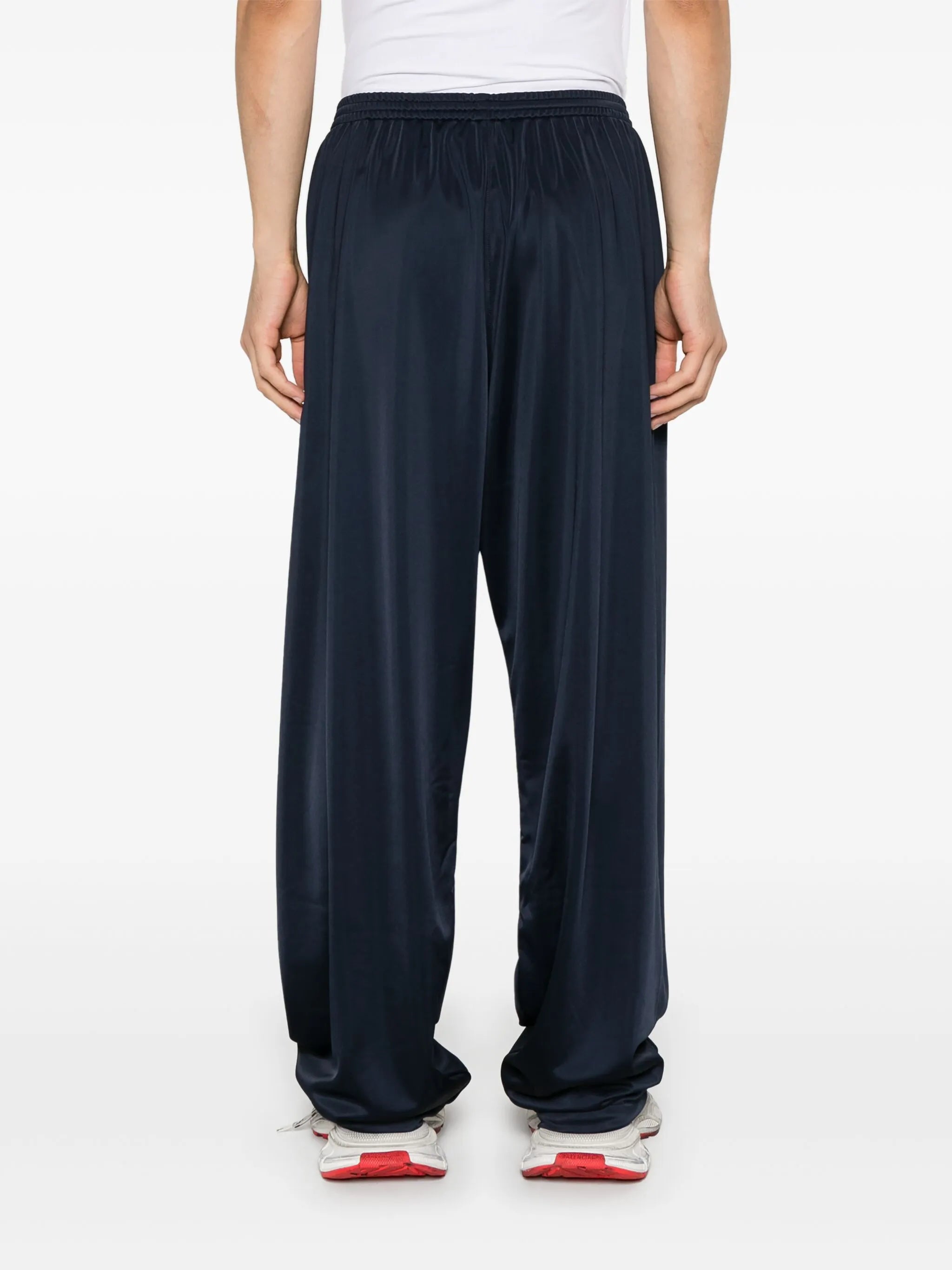 drawstring-fastening track pants