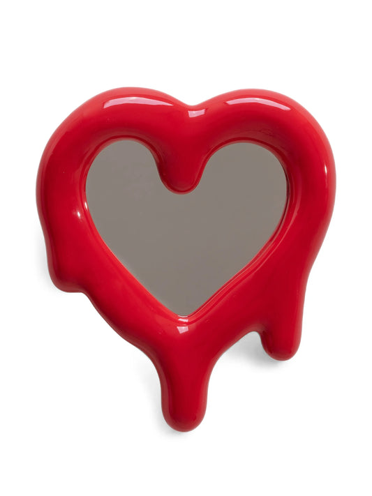melted heart red