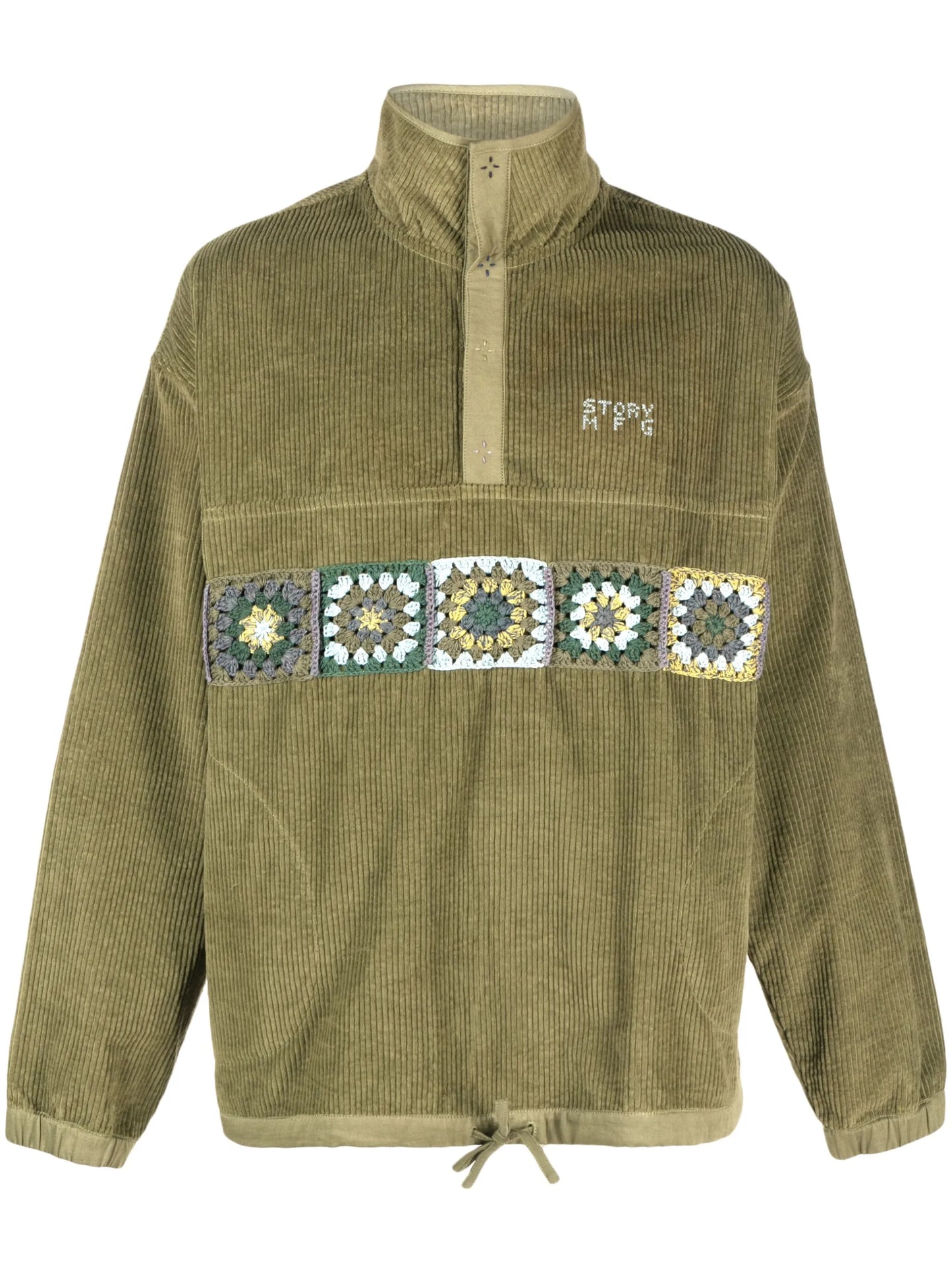 Polite corduroy pullover