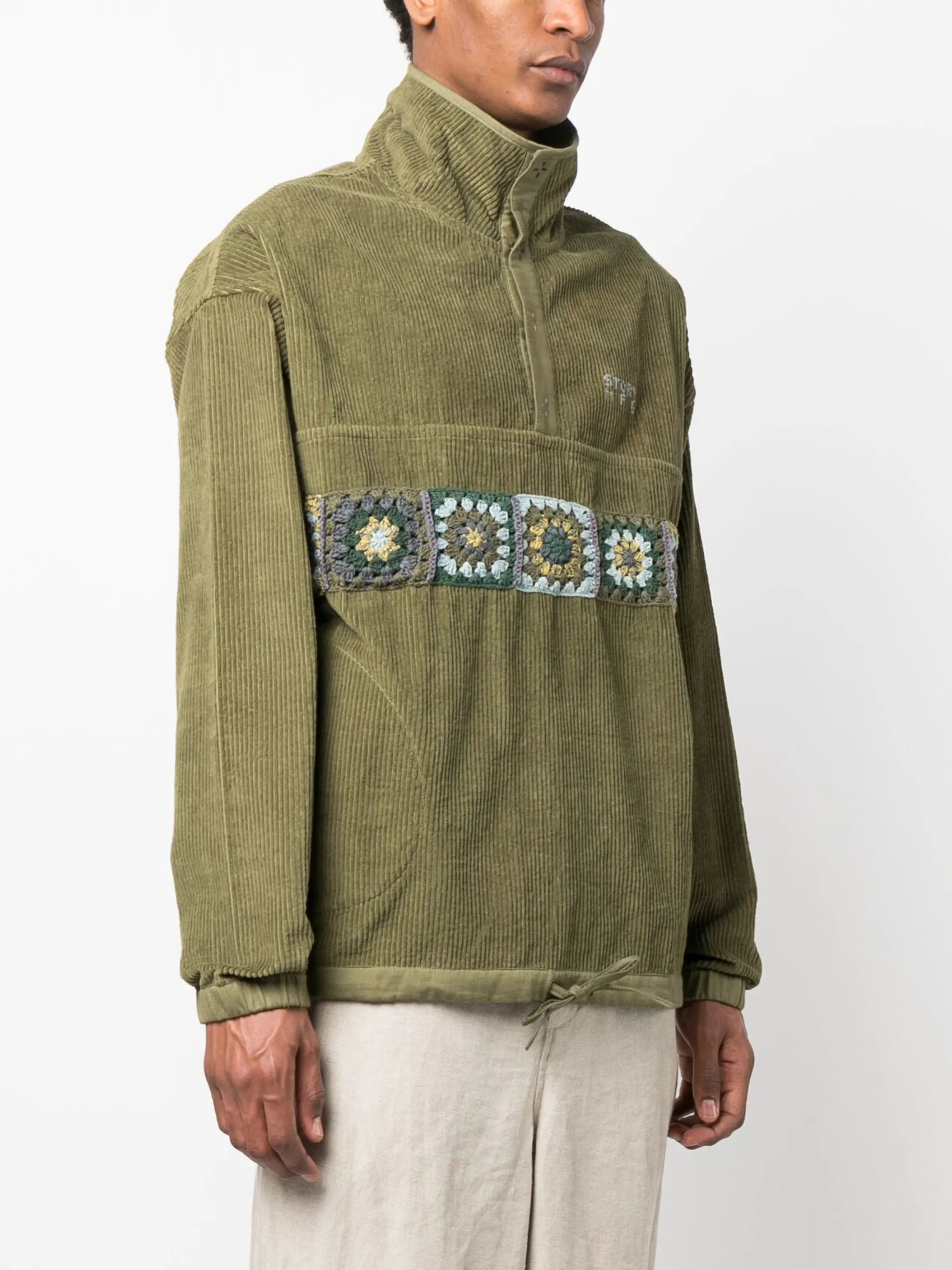 Polite corduroy pullover
