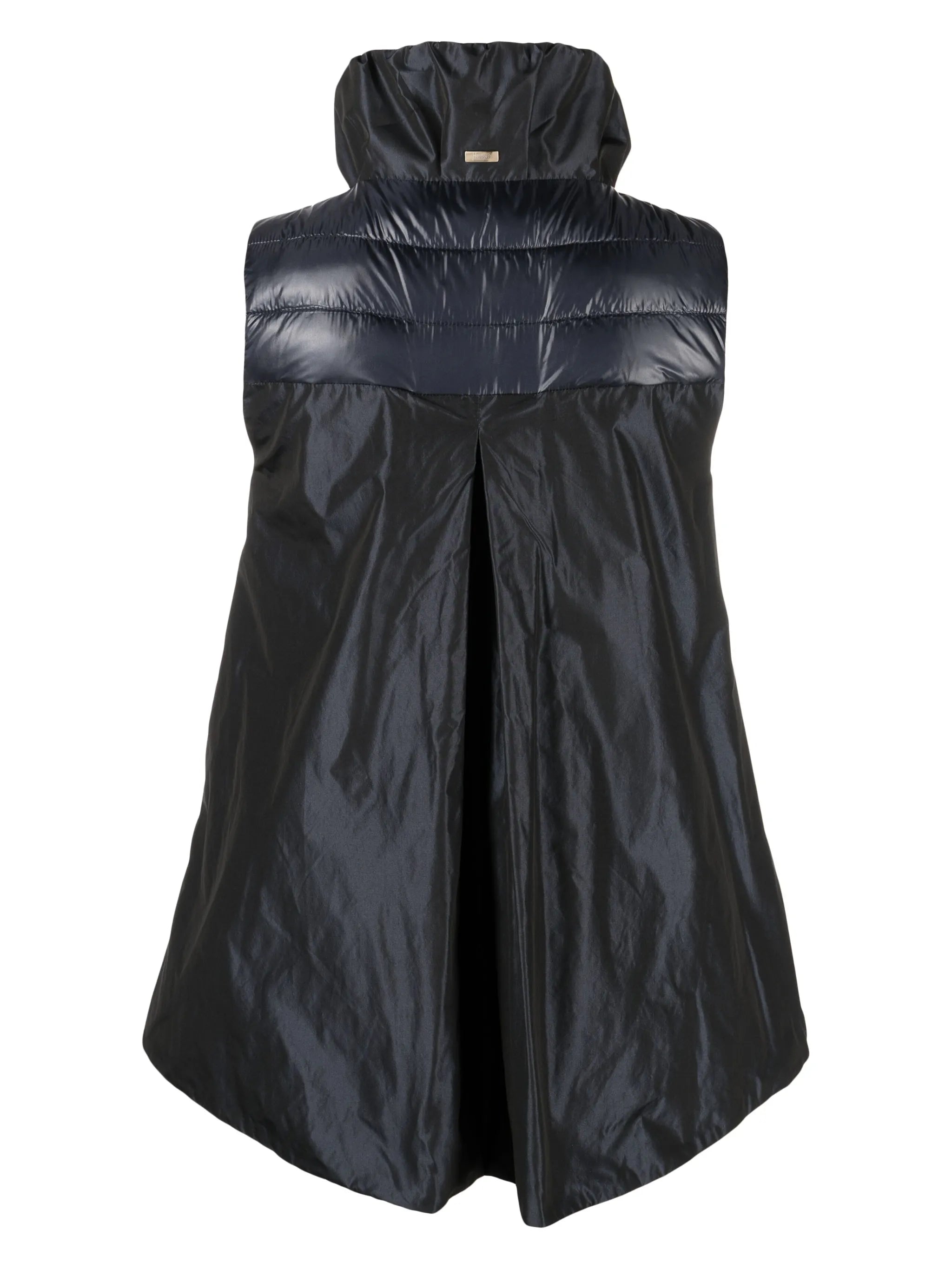 padded zip-up gilet