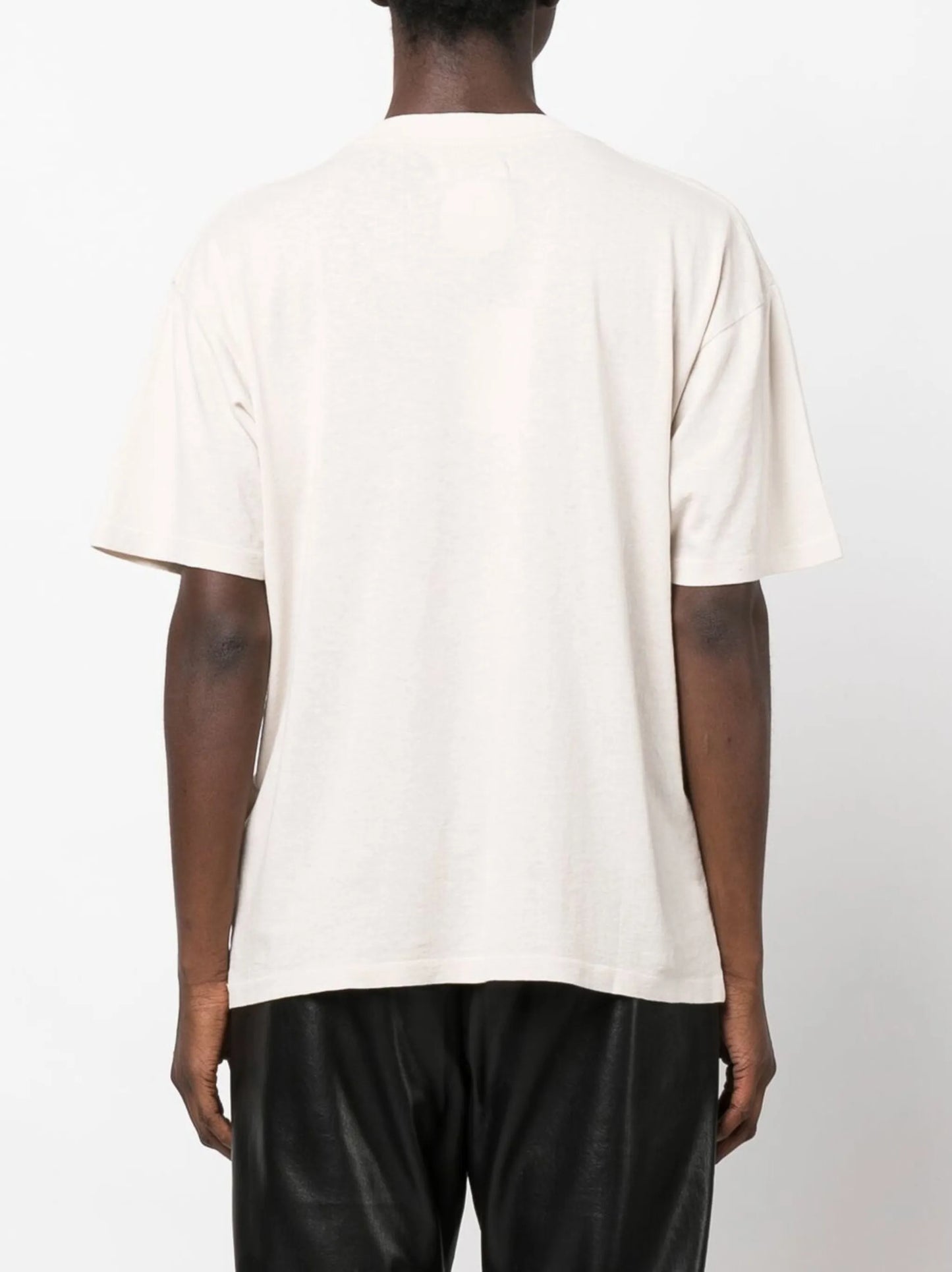 Tiger-print organic-cotton T-shirt