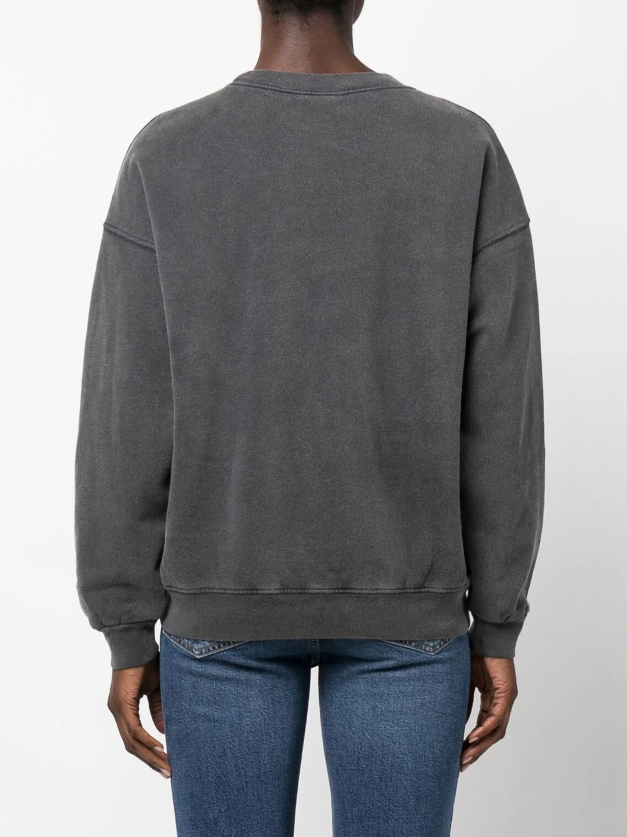Tiger garment-dyed sweatshirt