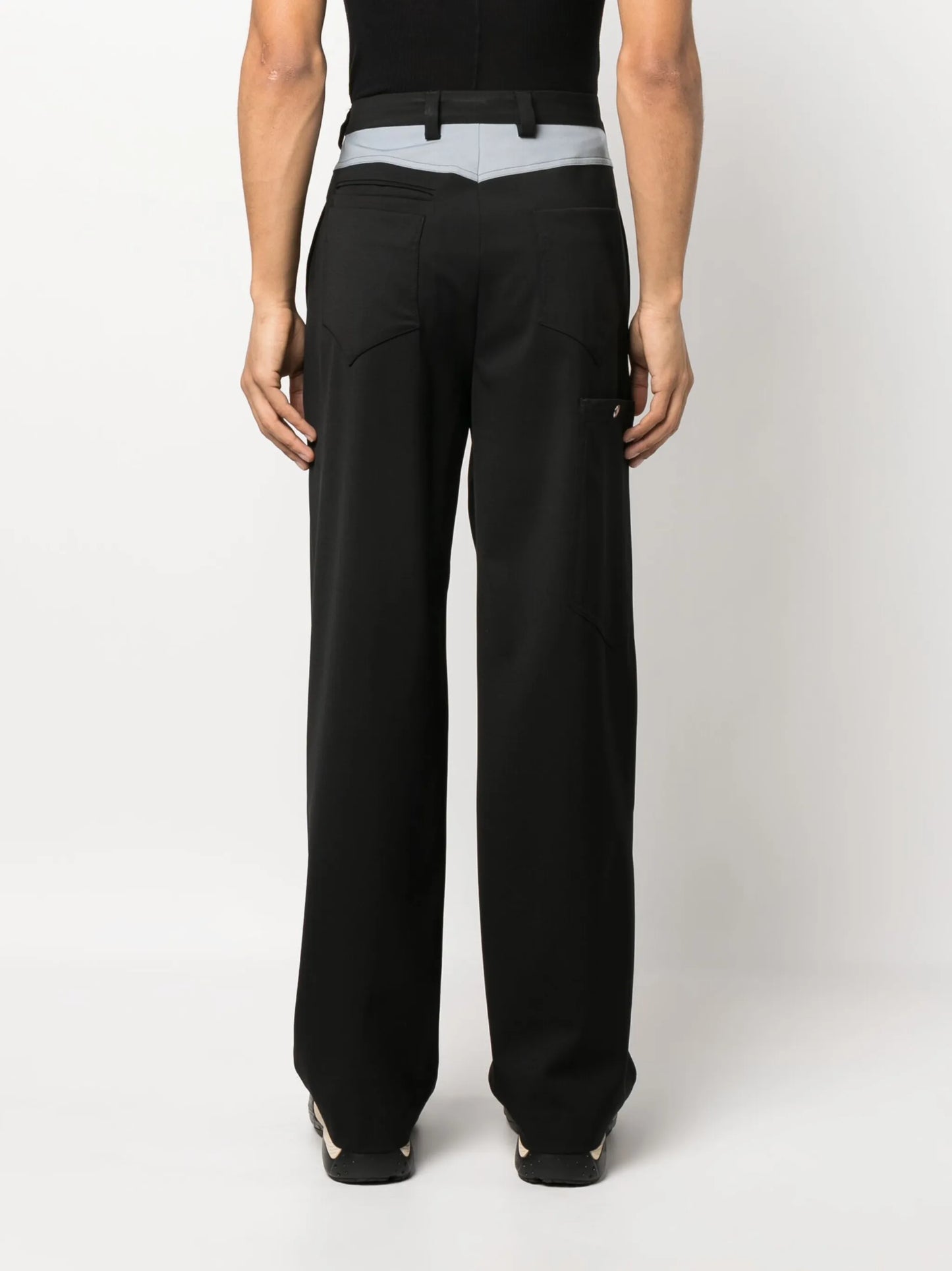 Kreuk tailored trousers