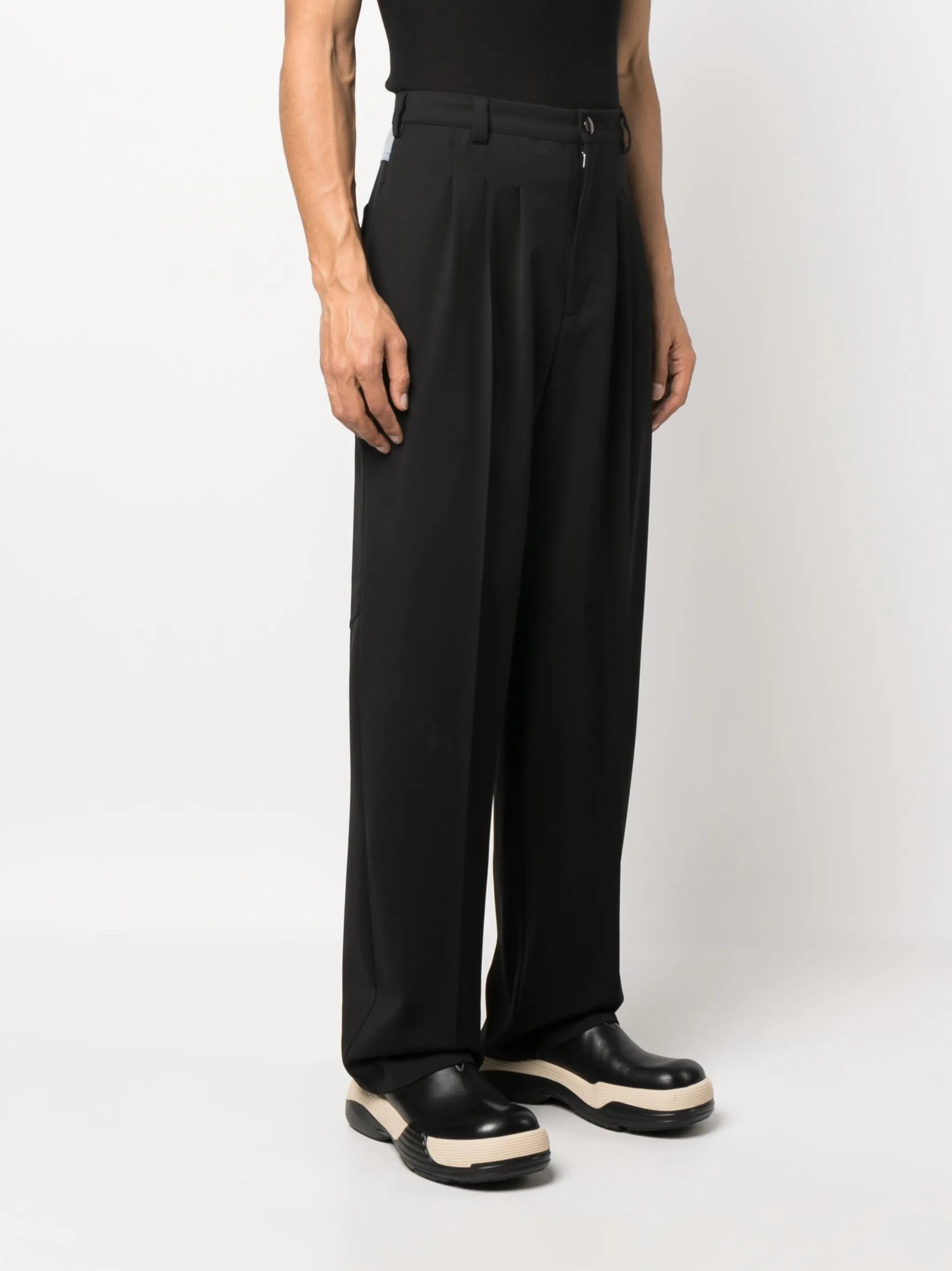 Kreuk tailored trousers
