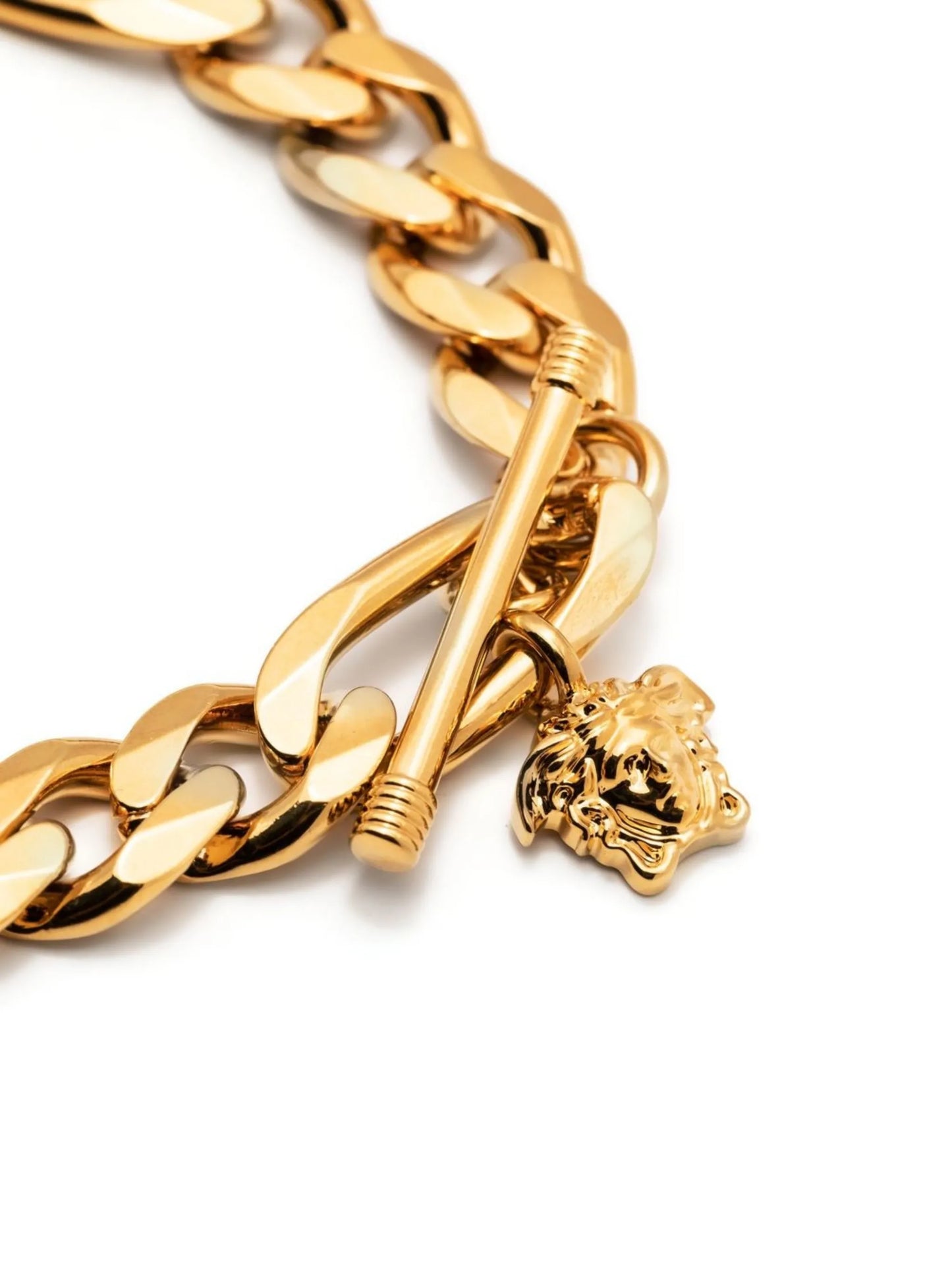 Medusa plaque bracelet