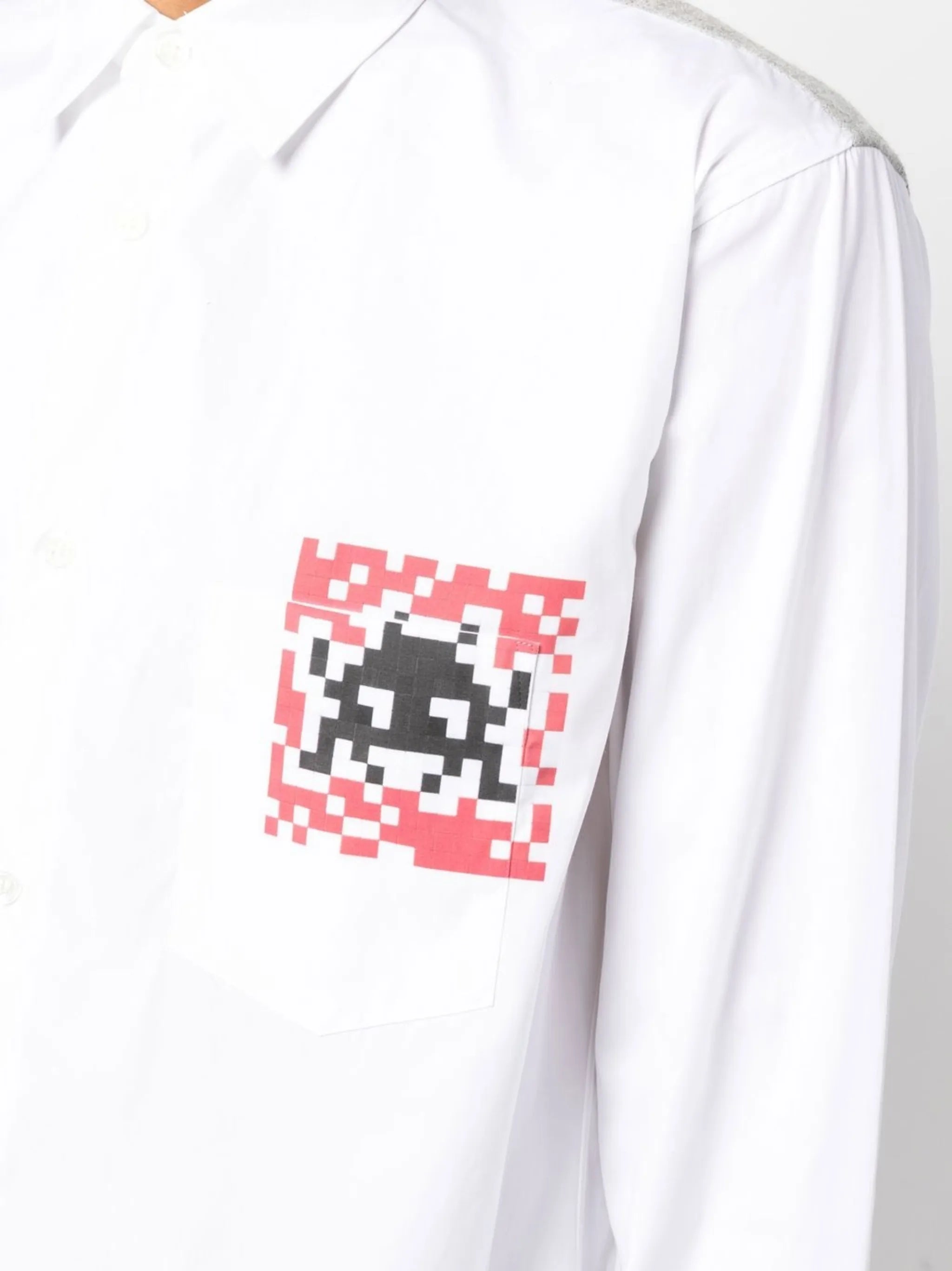 Space Invaders tailored shirt