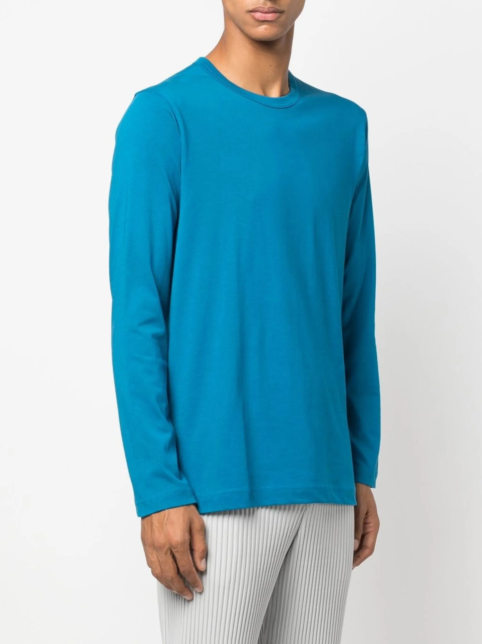 crew-neck cotton sweatshirt