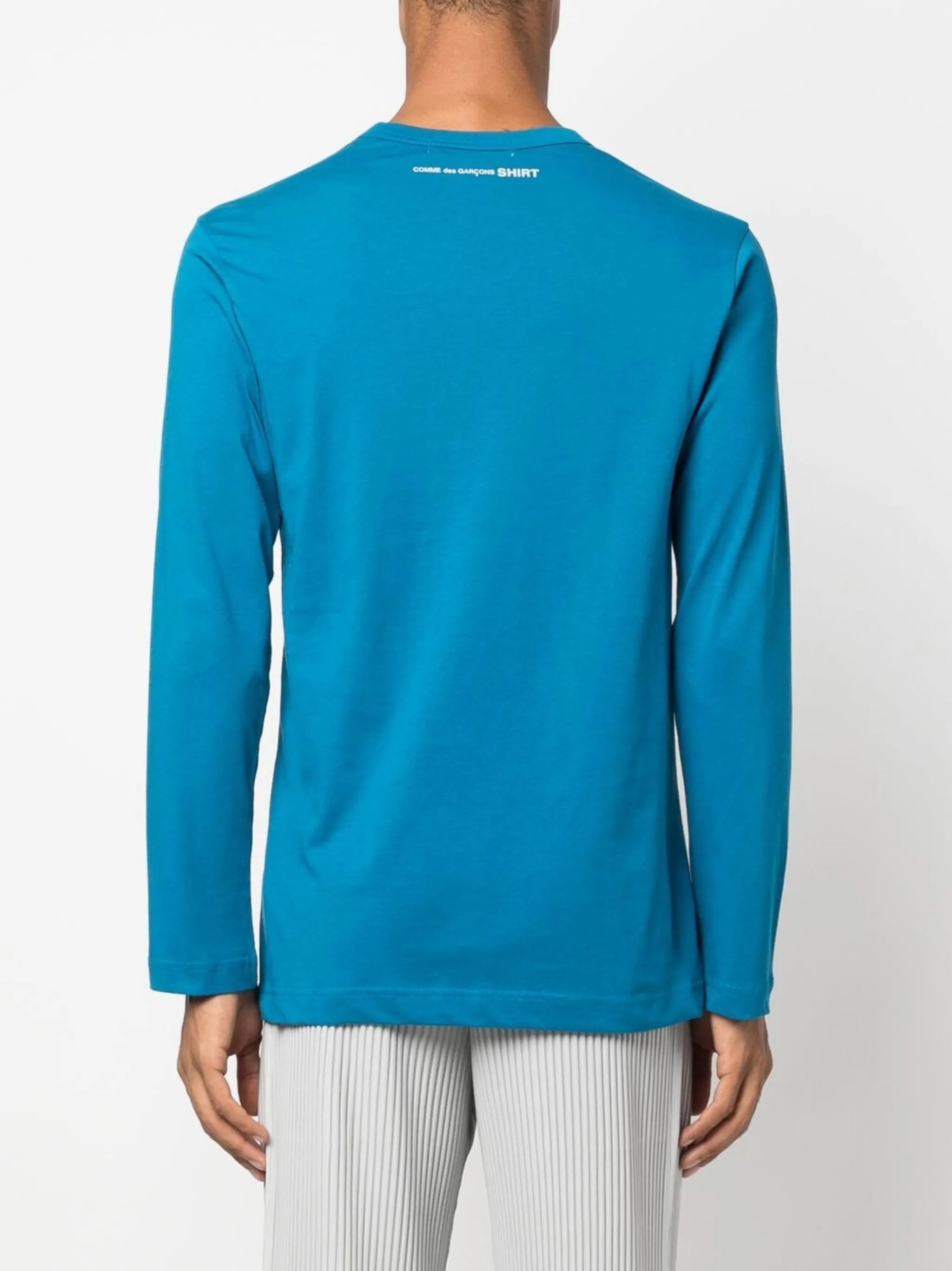 crew-neck cotton sweatshirt