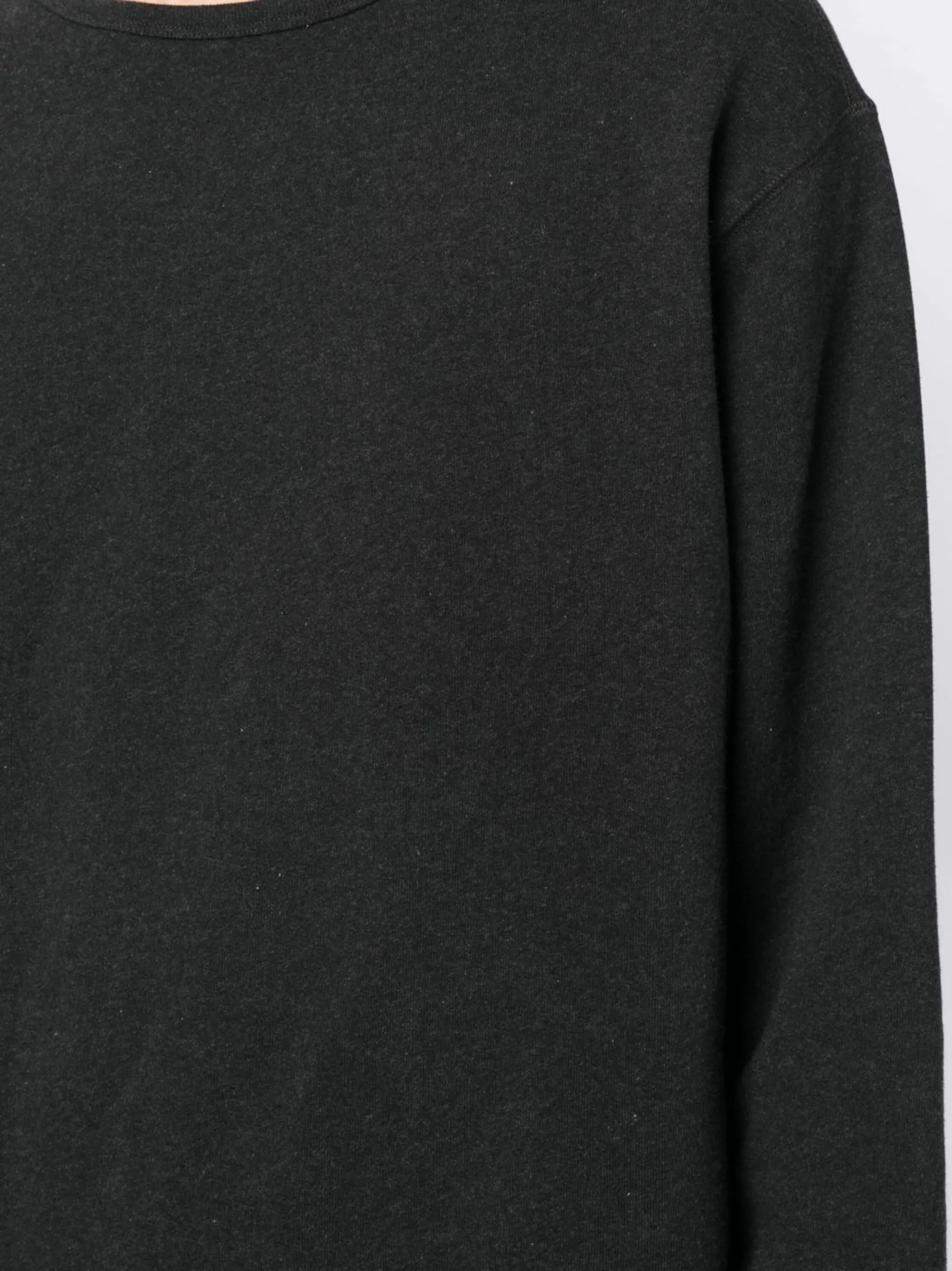 jersey-knit long-sleeved sweater