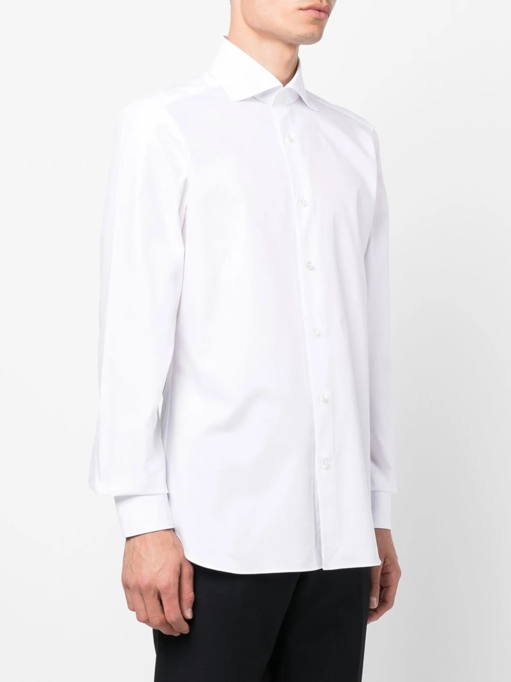 long-sleeve button-up shirt
