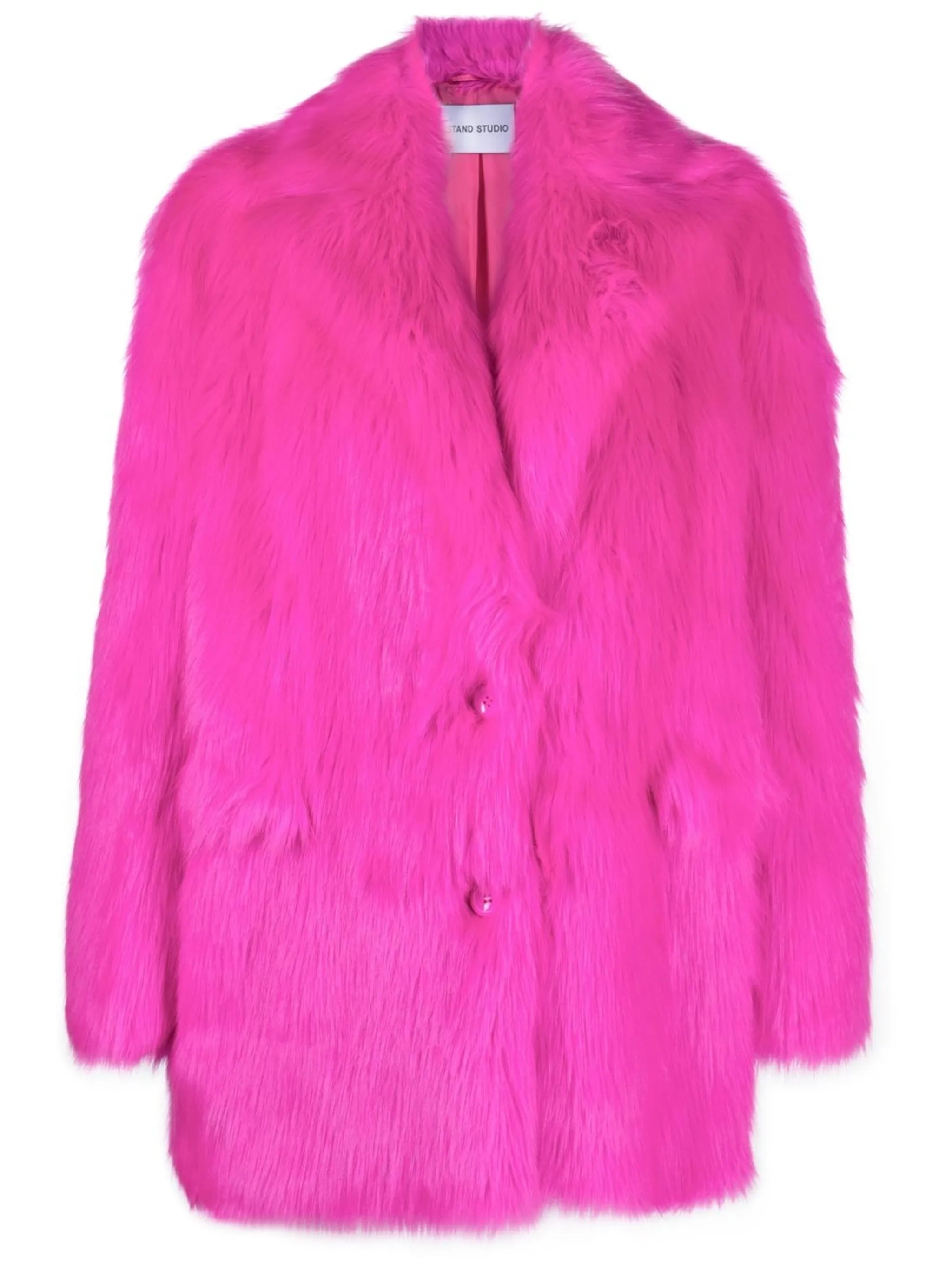 Carter faux-fur blazer