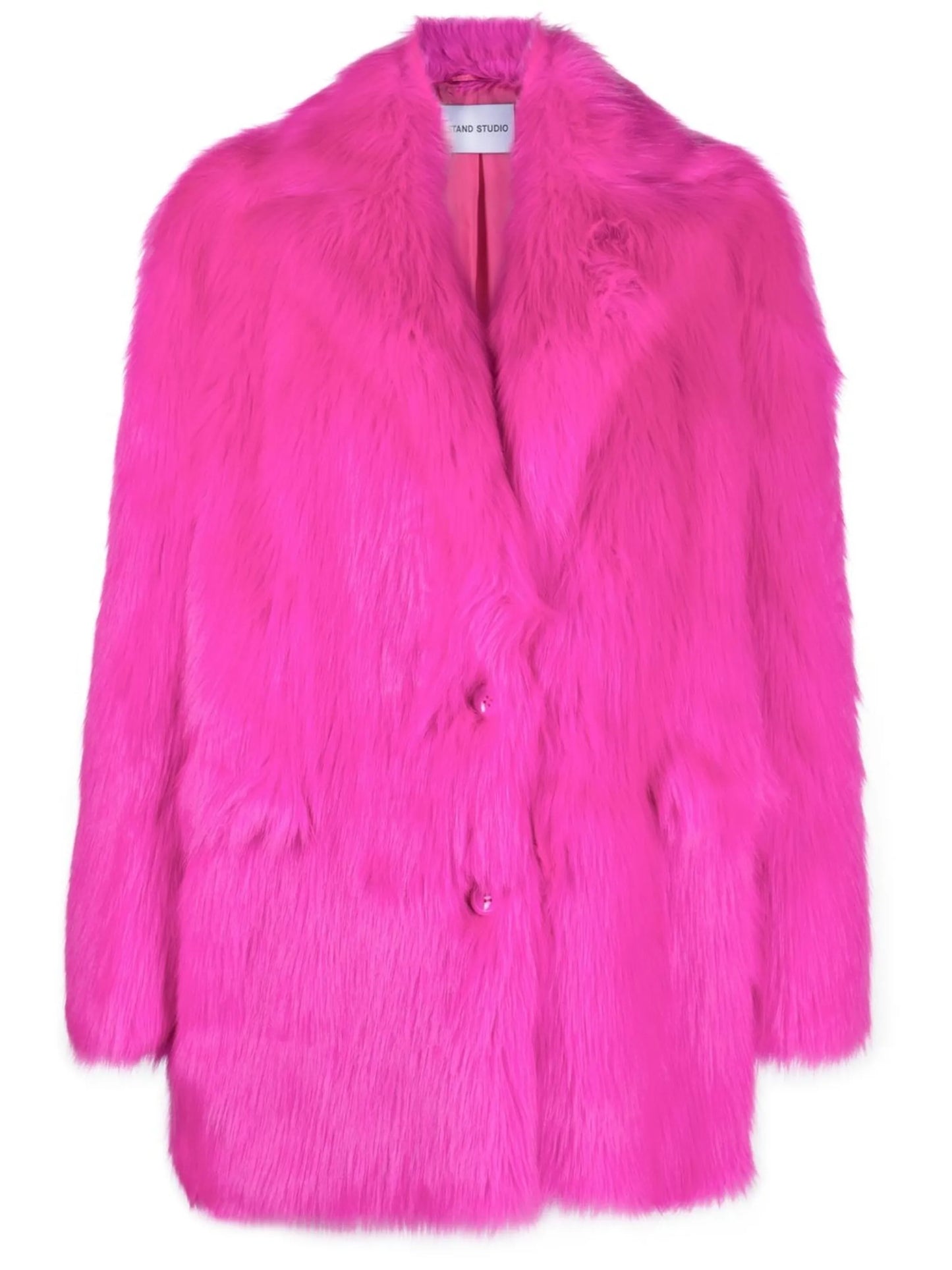 Carter faux-fur blazer