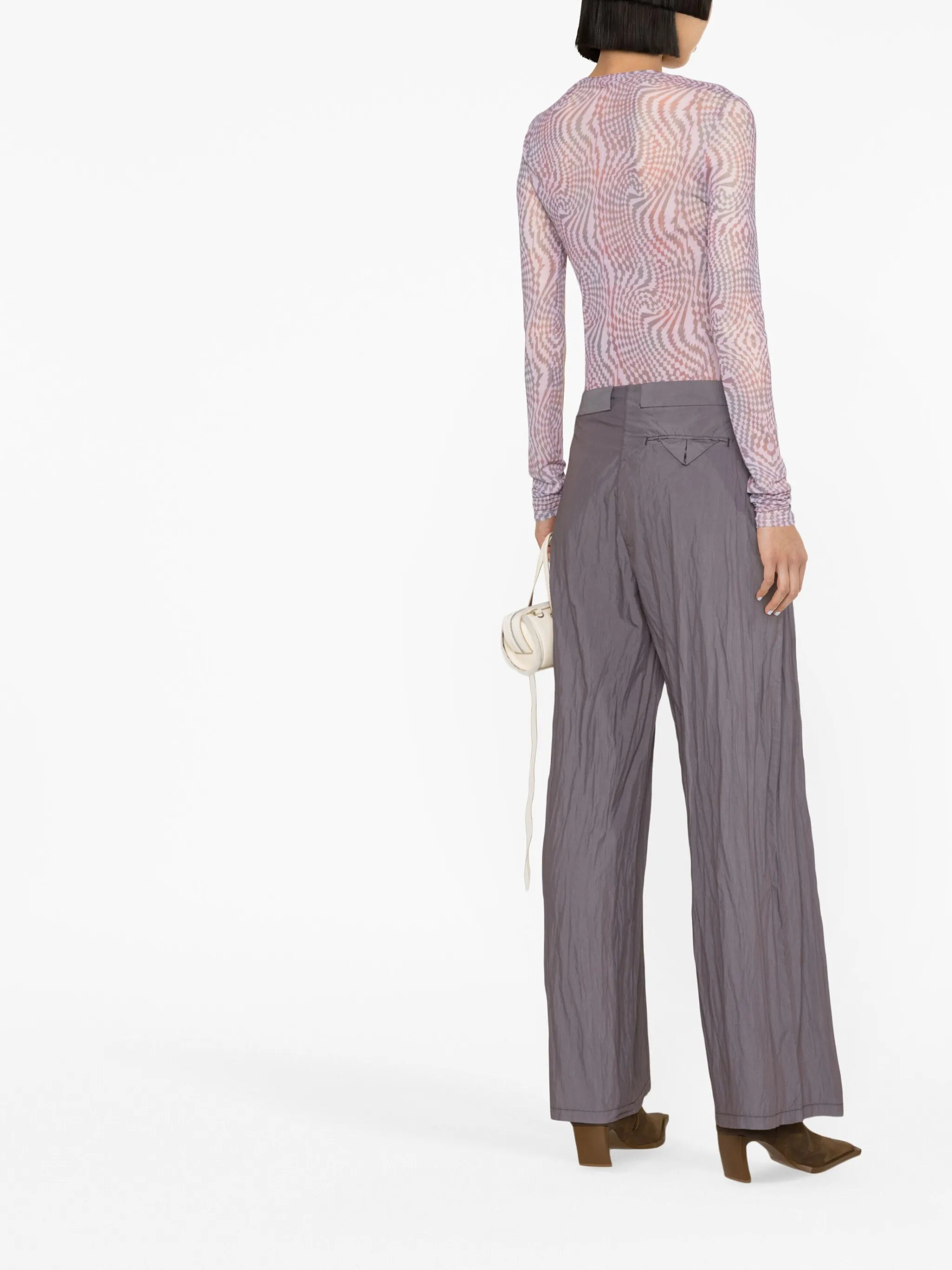 Serene crinkled trousers